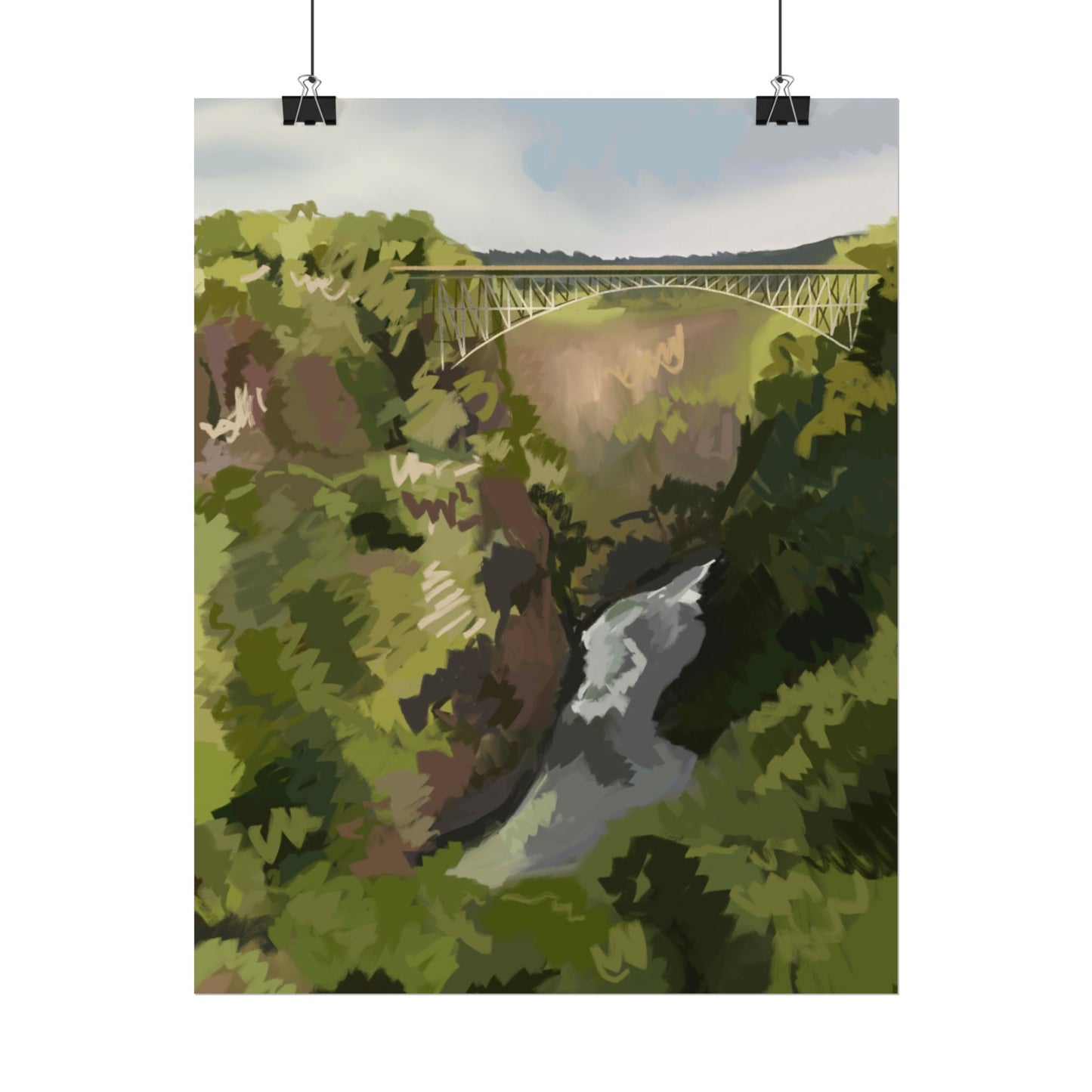 Zimbabwe Rolled Poster