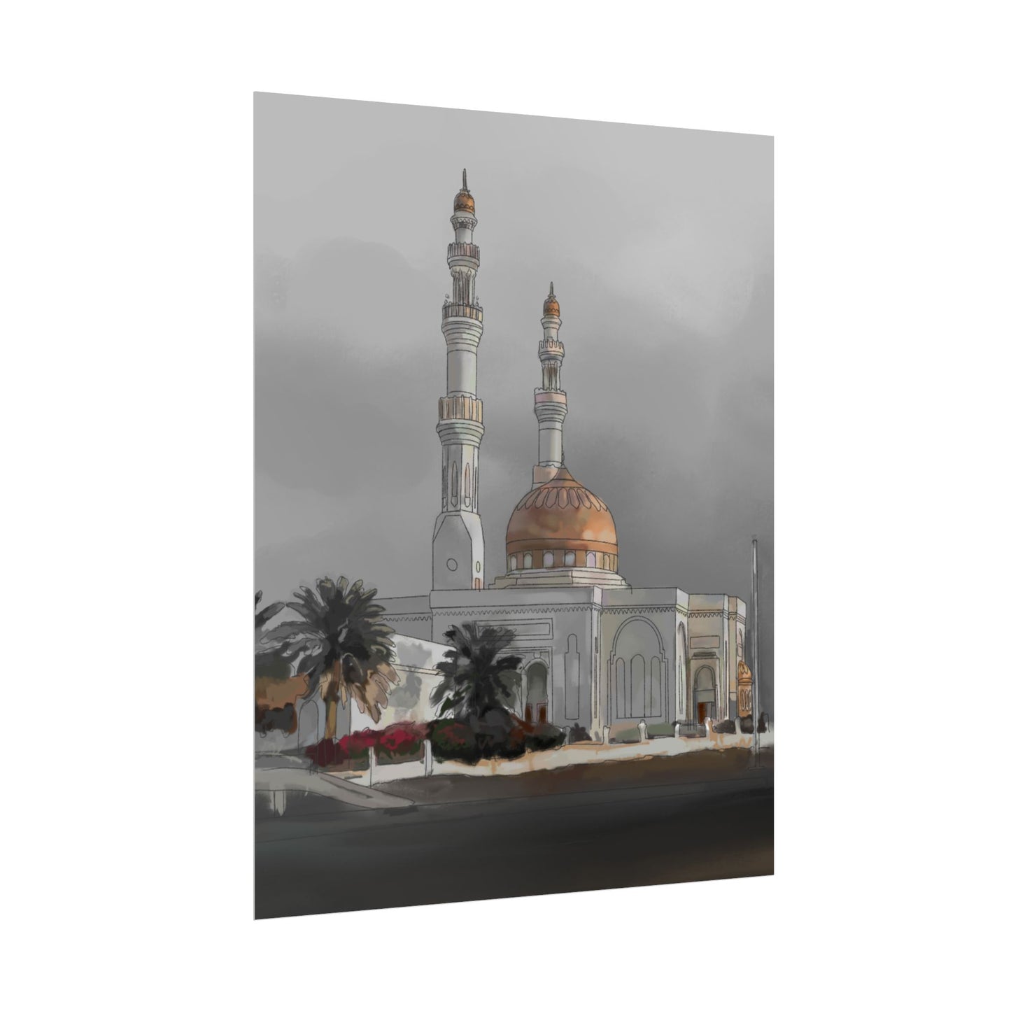 Oman Rolled Poster