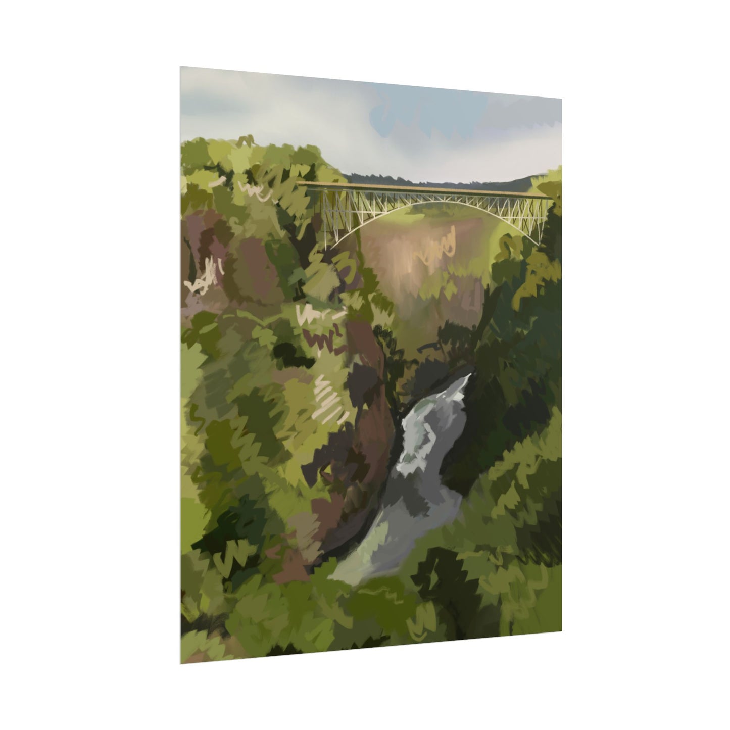 Zimbabwe Rolled Poster