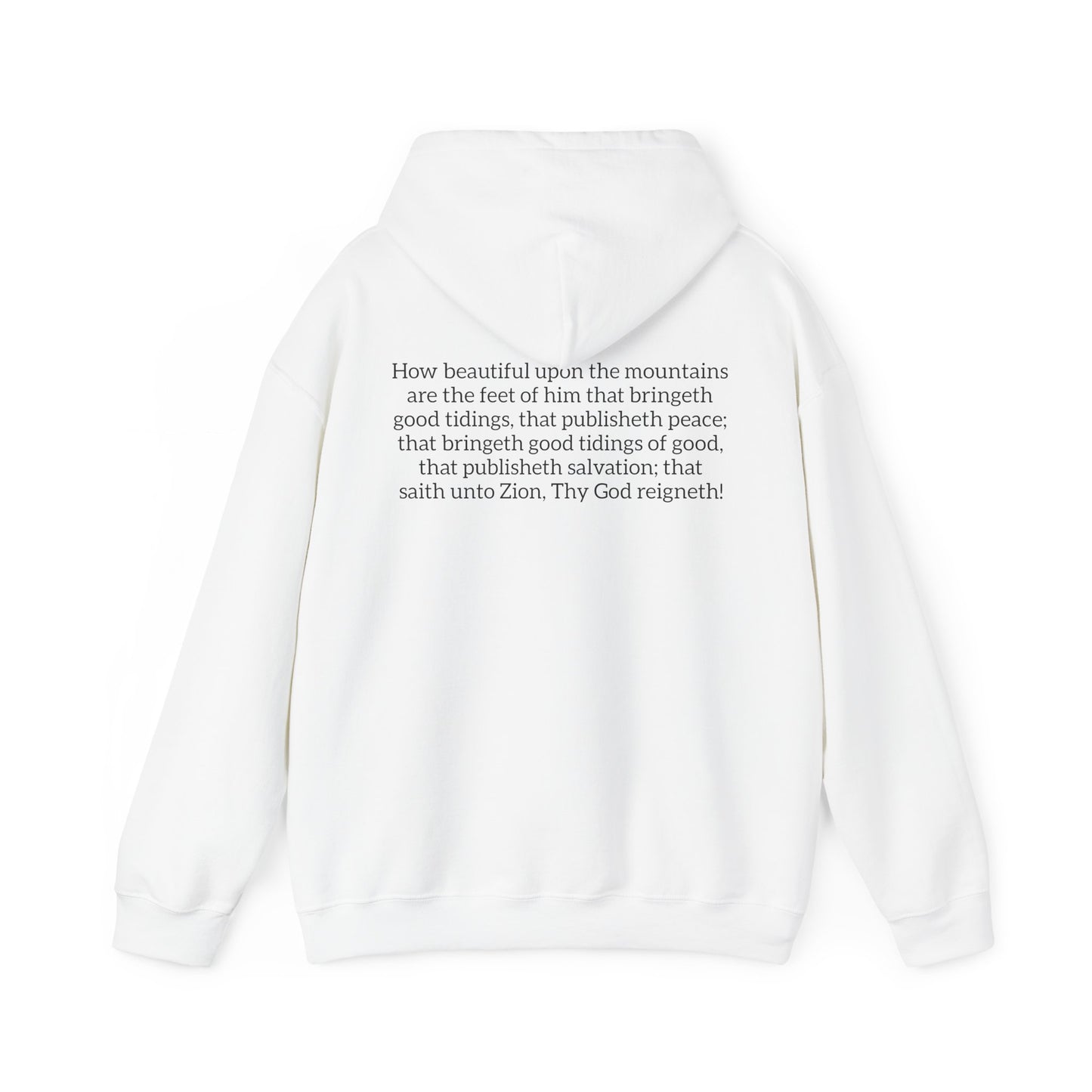 How Beautiful Upon the Mountains Hoodie