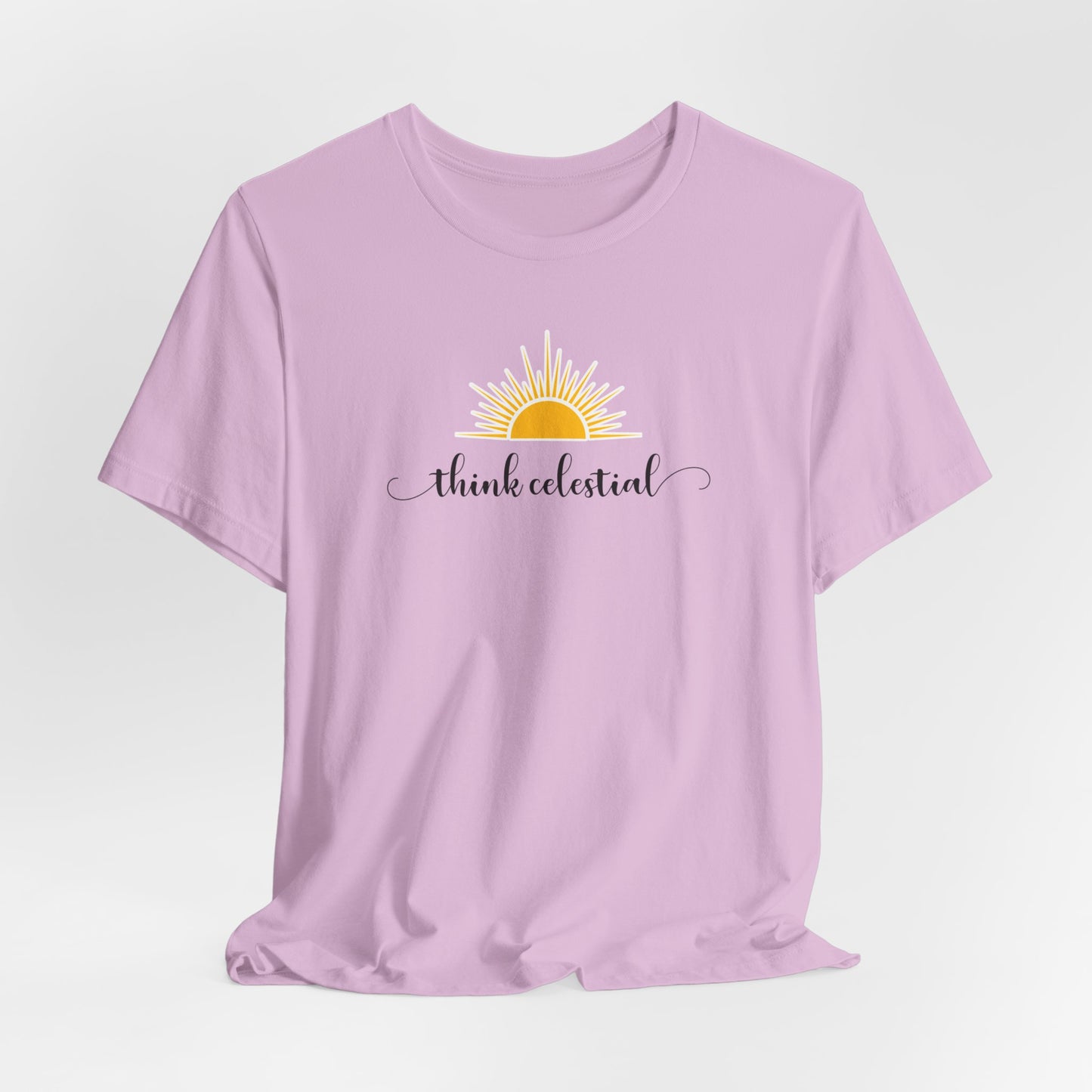 THINK CELESTIAL Unisex Jersey Short Sleeve Tee