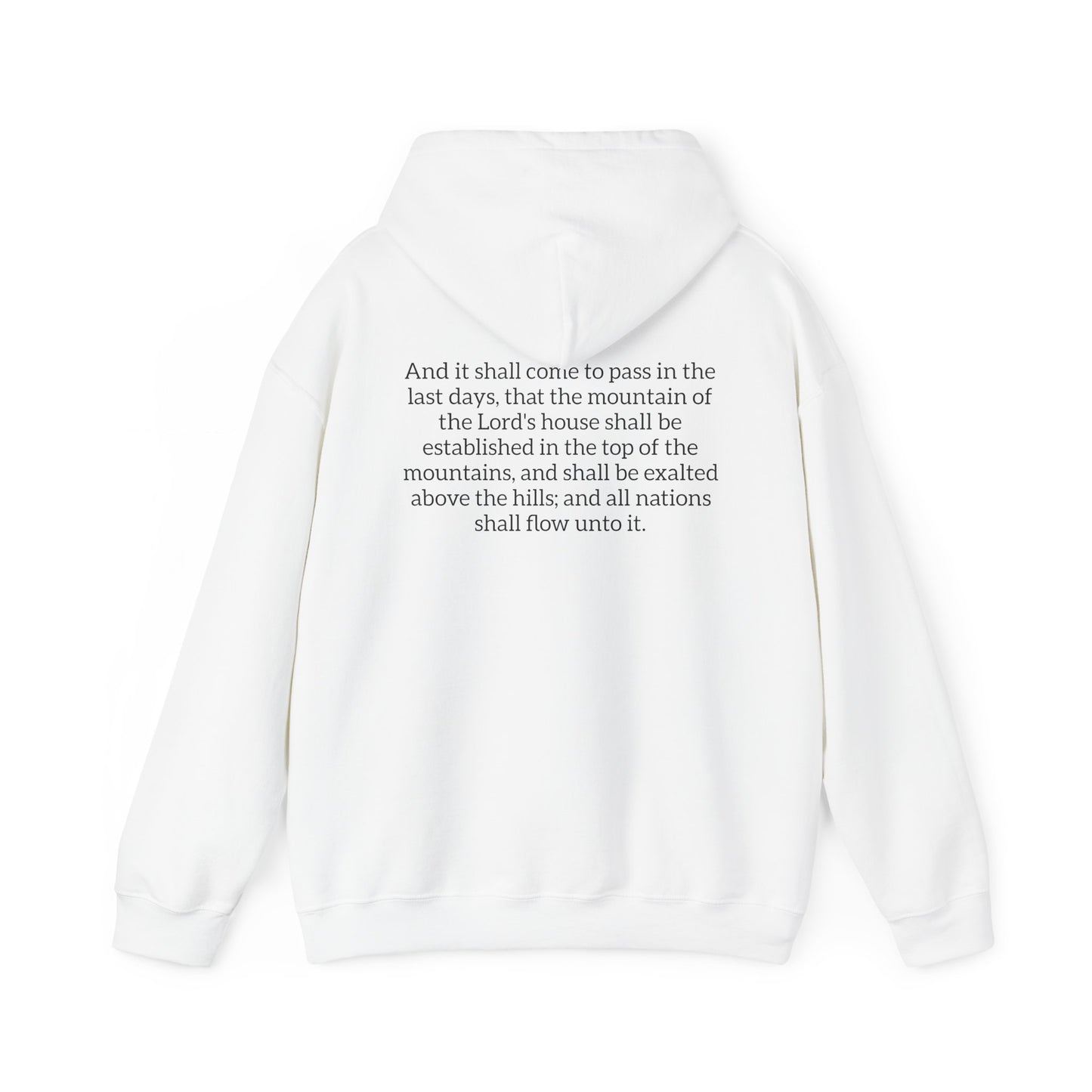 Mountain of the Lord's House Hoodie