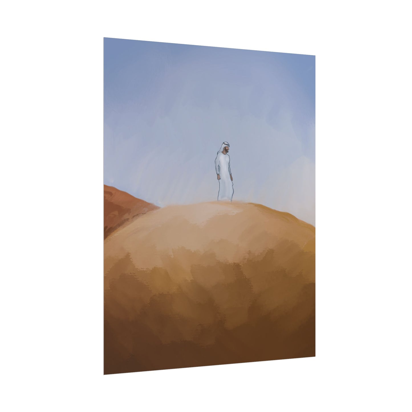 Qatar Rolled Poster