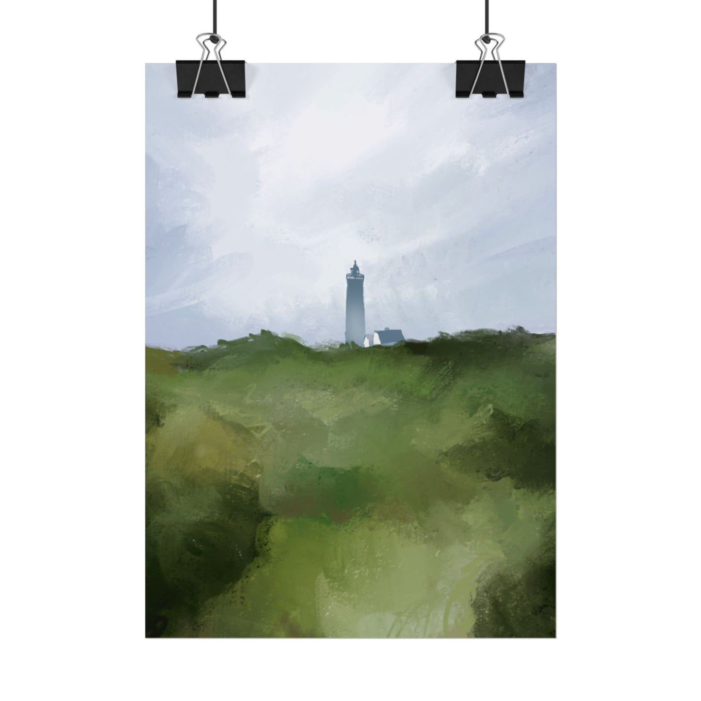 Denmark Rolled Poster