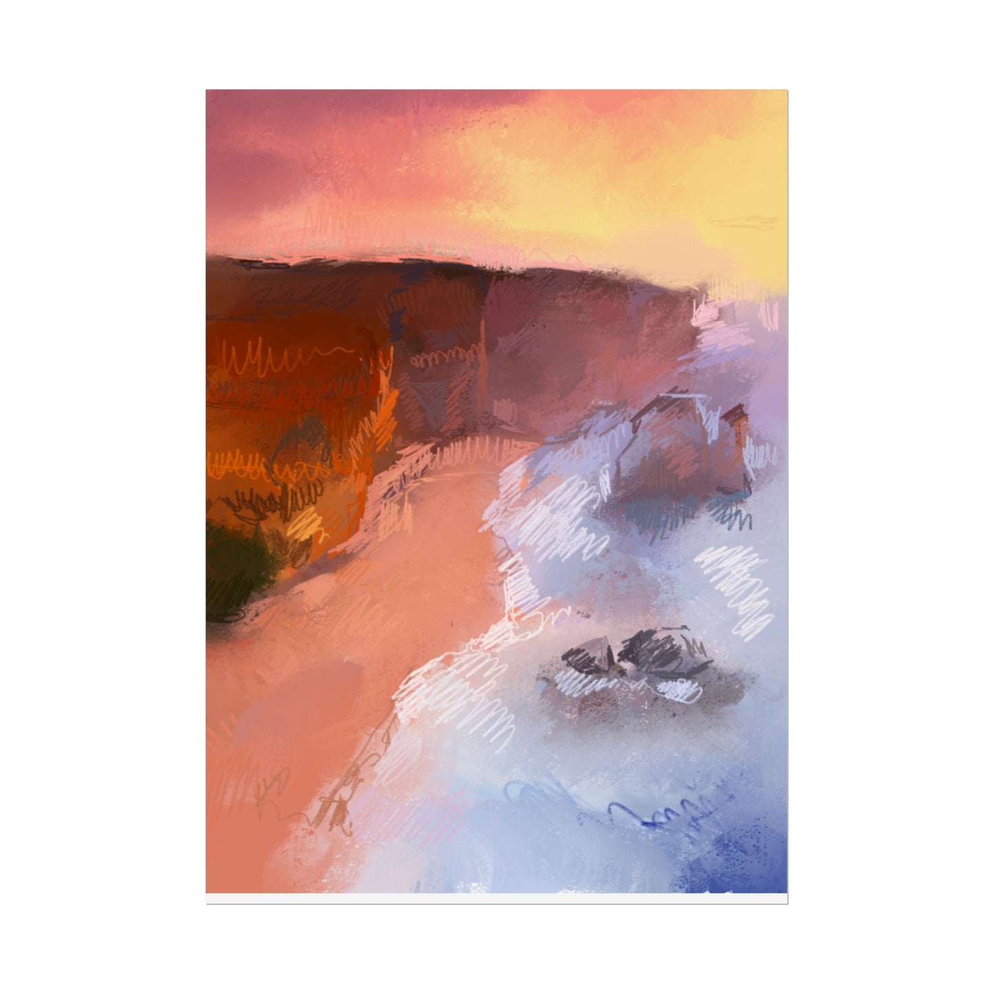 Australia Rolled Poster