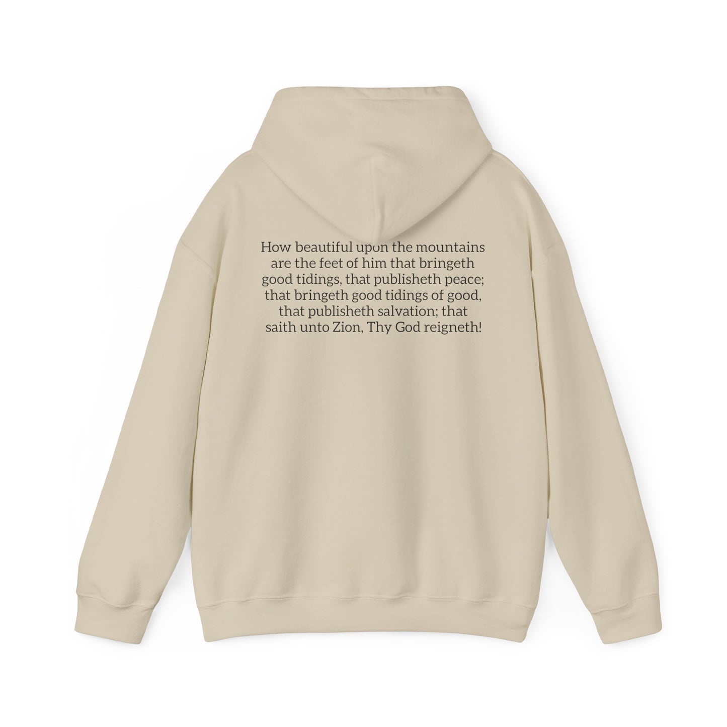 How Beautiful Upon the Mountains Hoodie