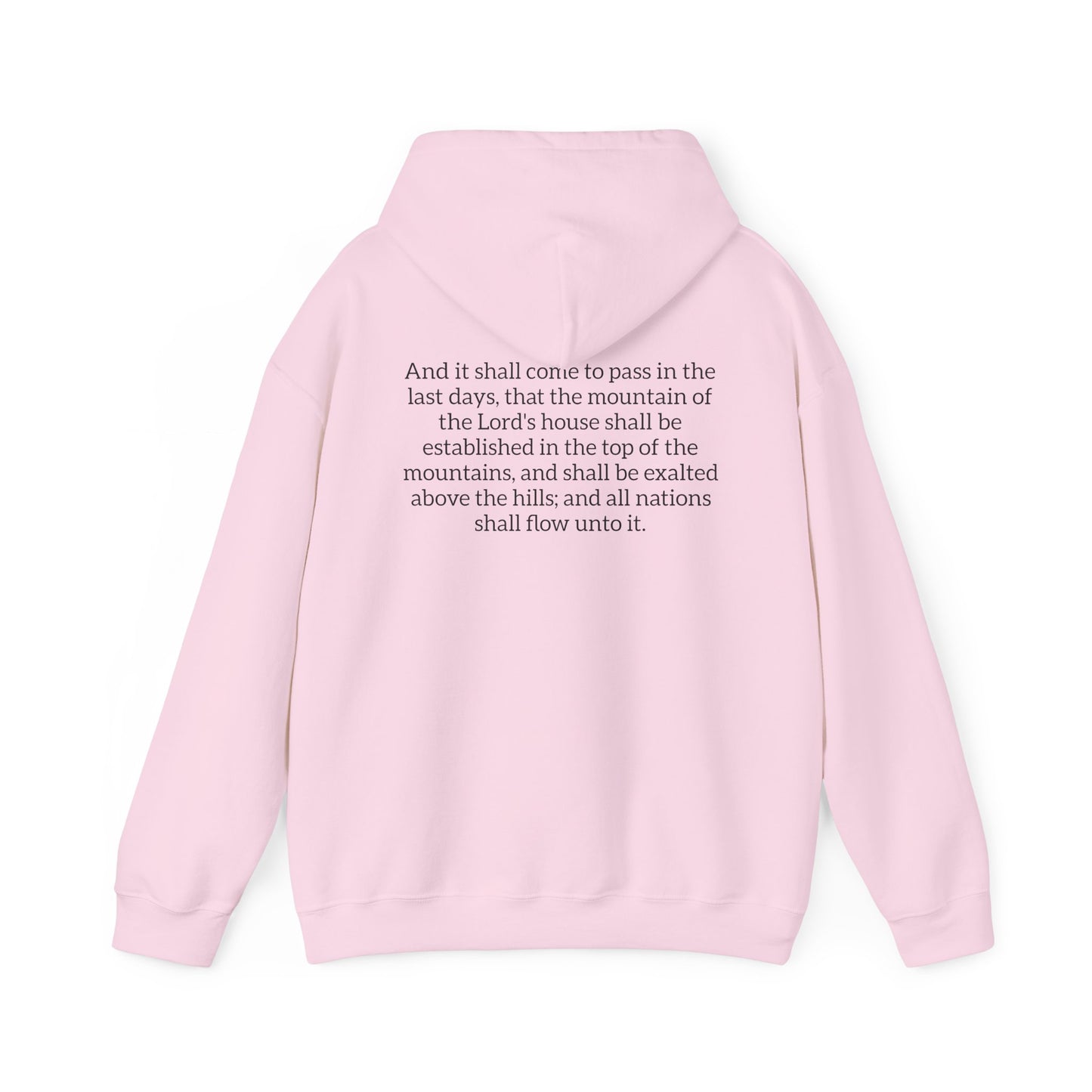 Mountain of the Lord's House Hoodie