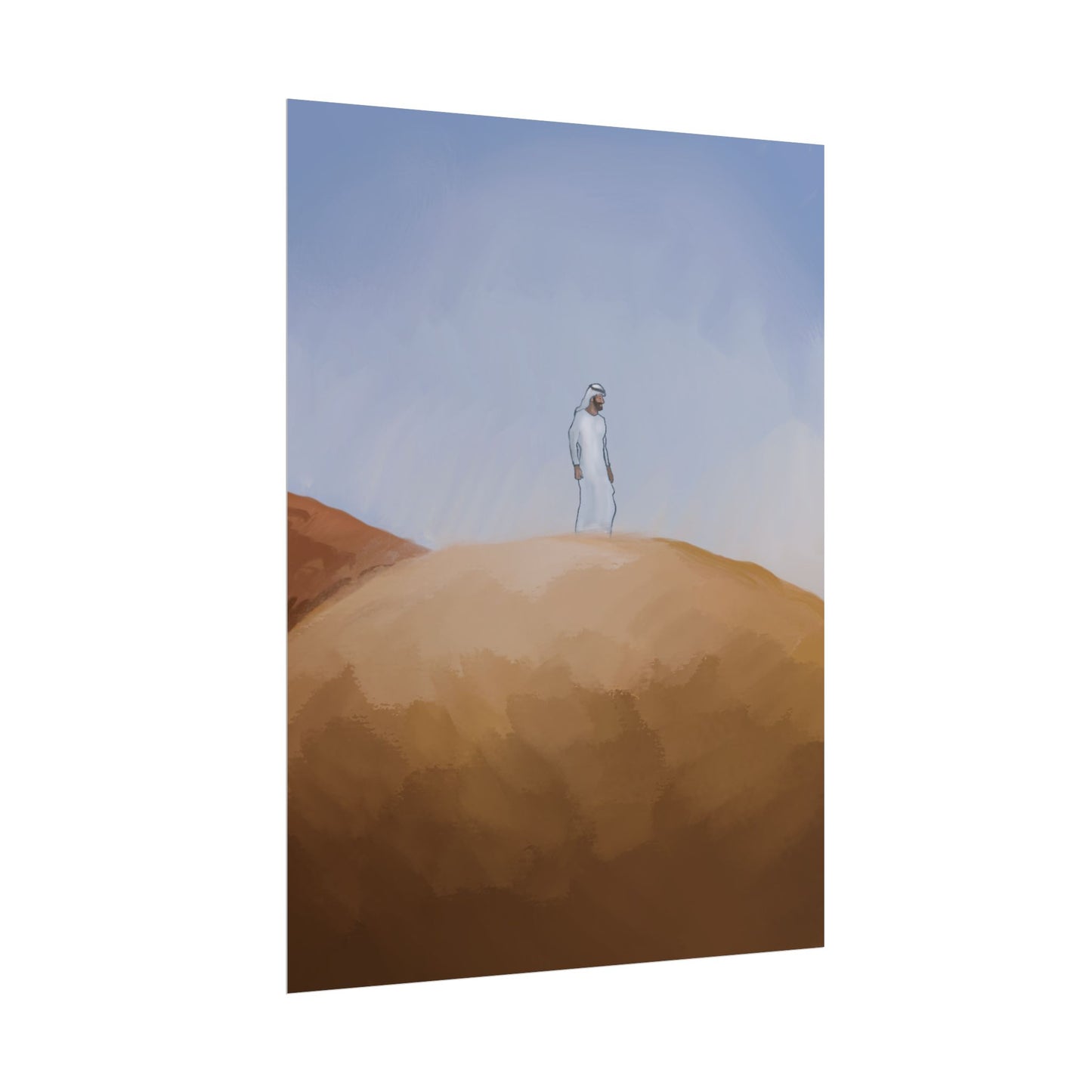 Qatar Rolled Poster