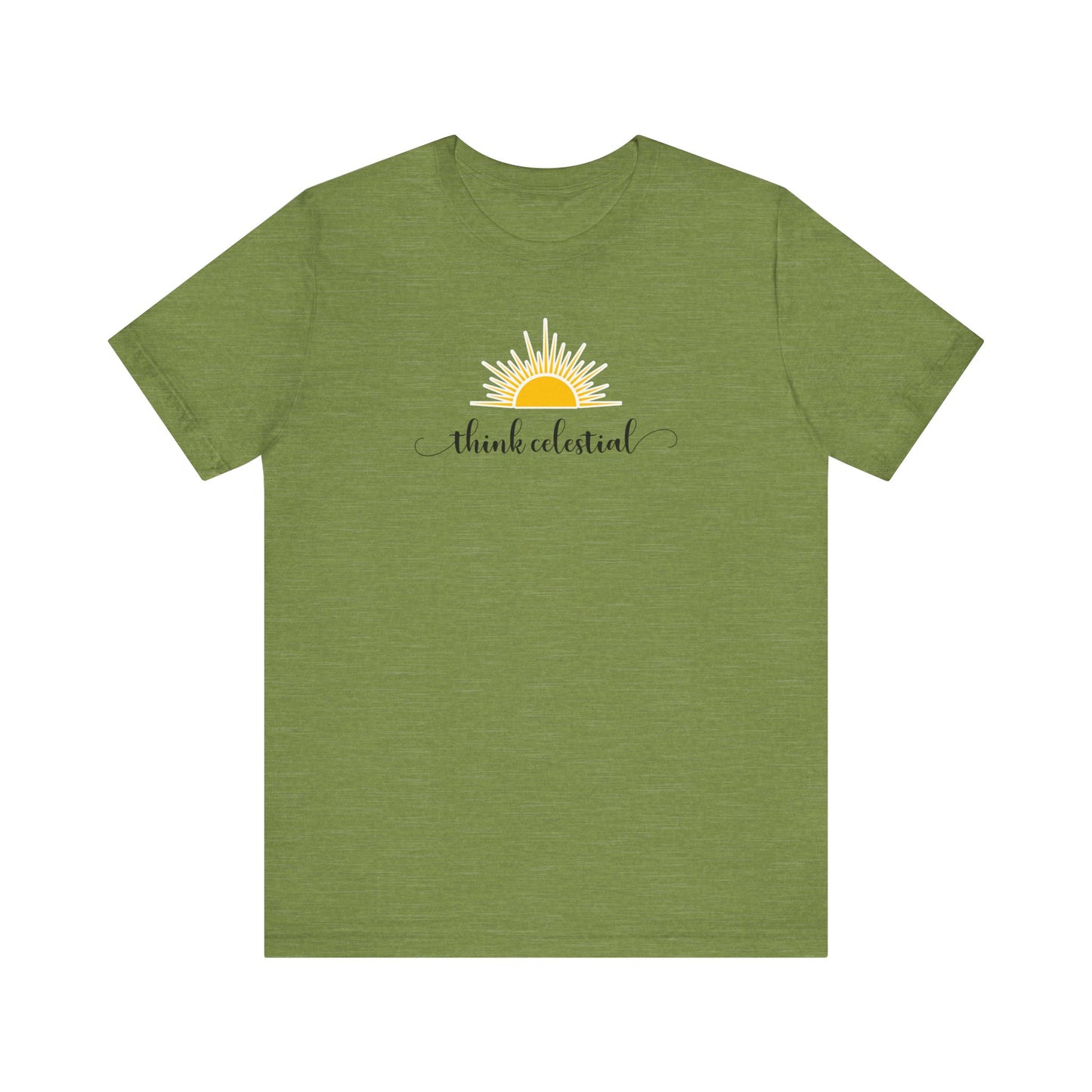 THINK CELESTIAL Unisex Jersey Short Sleeve Tee