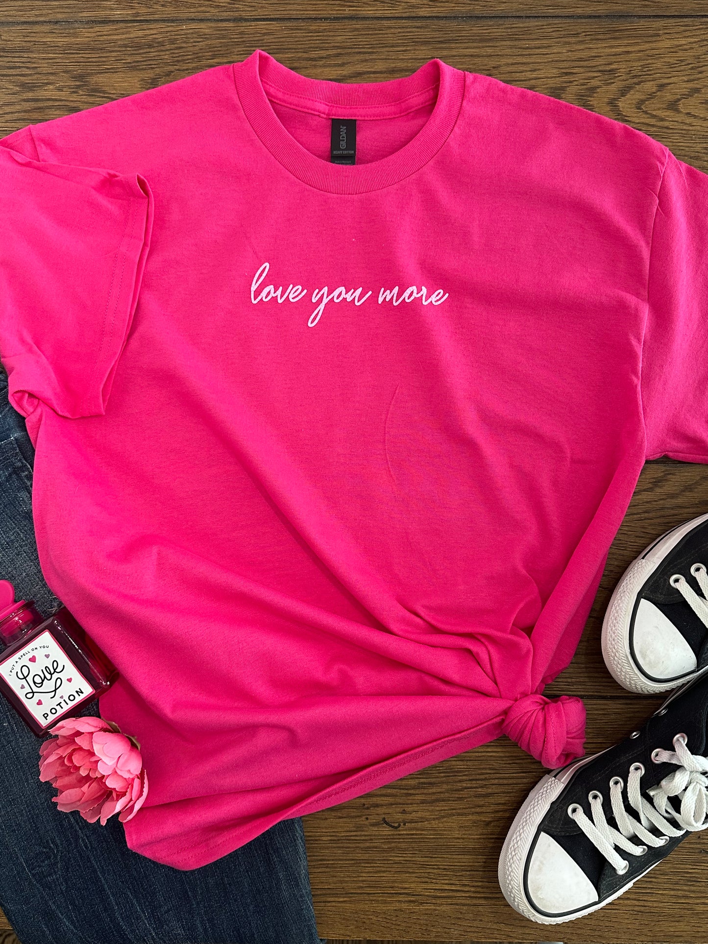 LOVE YOU MORE tee
