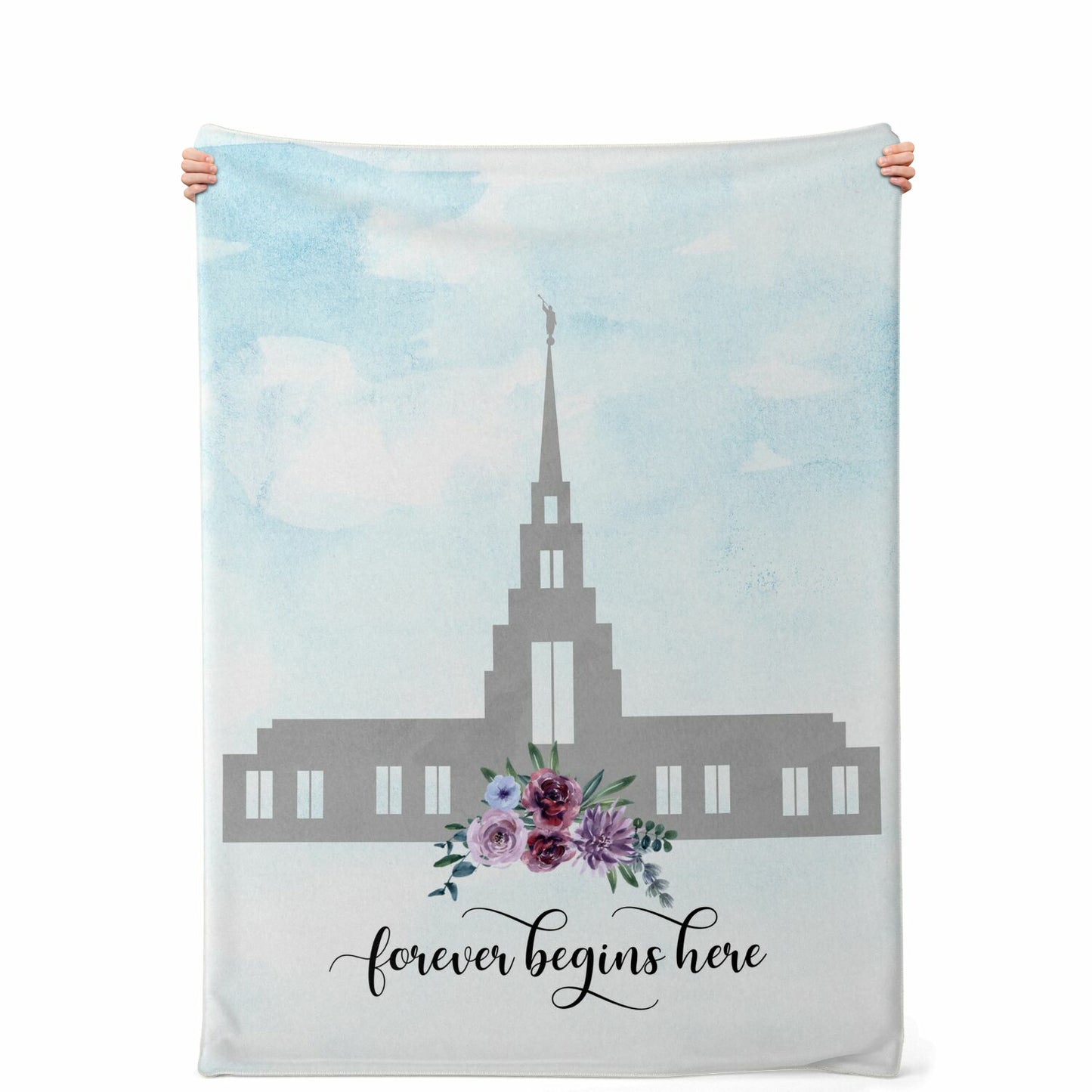 GILA VALLEY Forever Begins Here Blanket