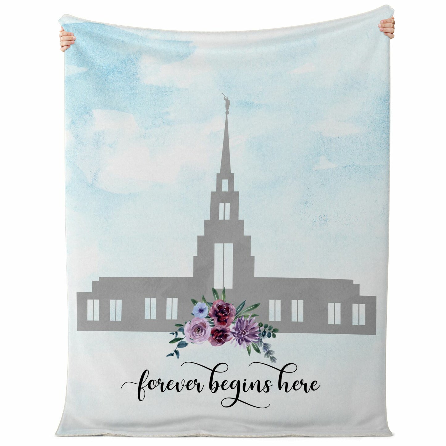 GILA VALLEY Forever Begins Here Blanket