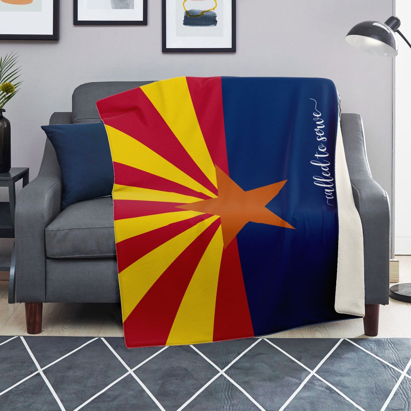 ARIZONA Called to Serve Premium Microfleece Blanket