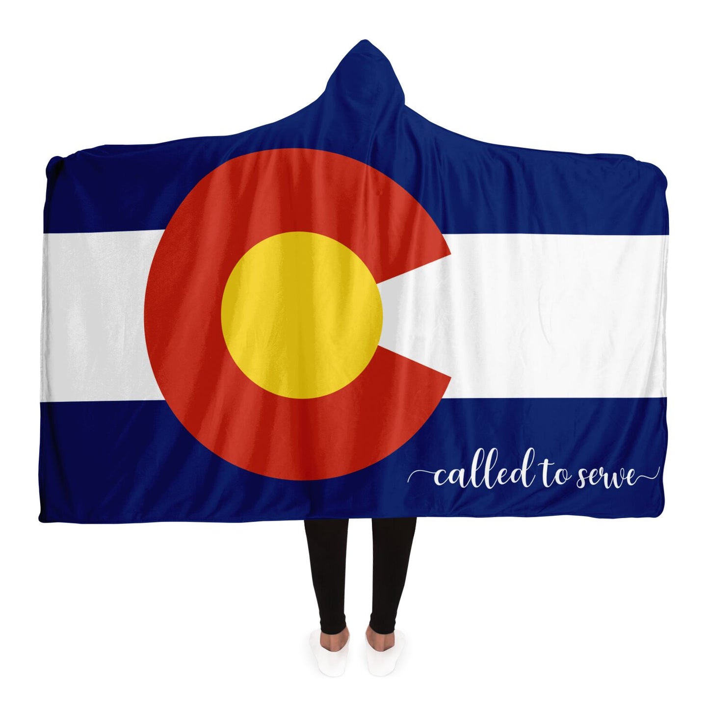COLORADO Called to Serve Hooded Blanket