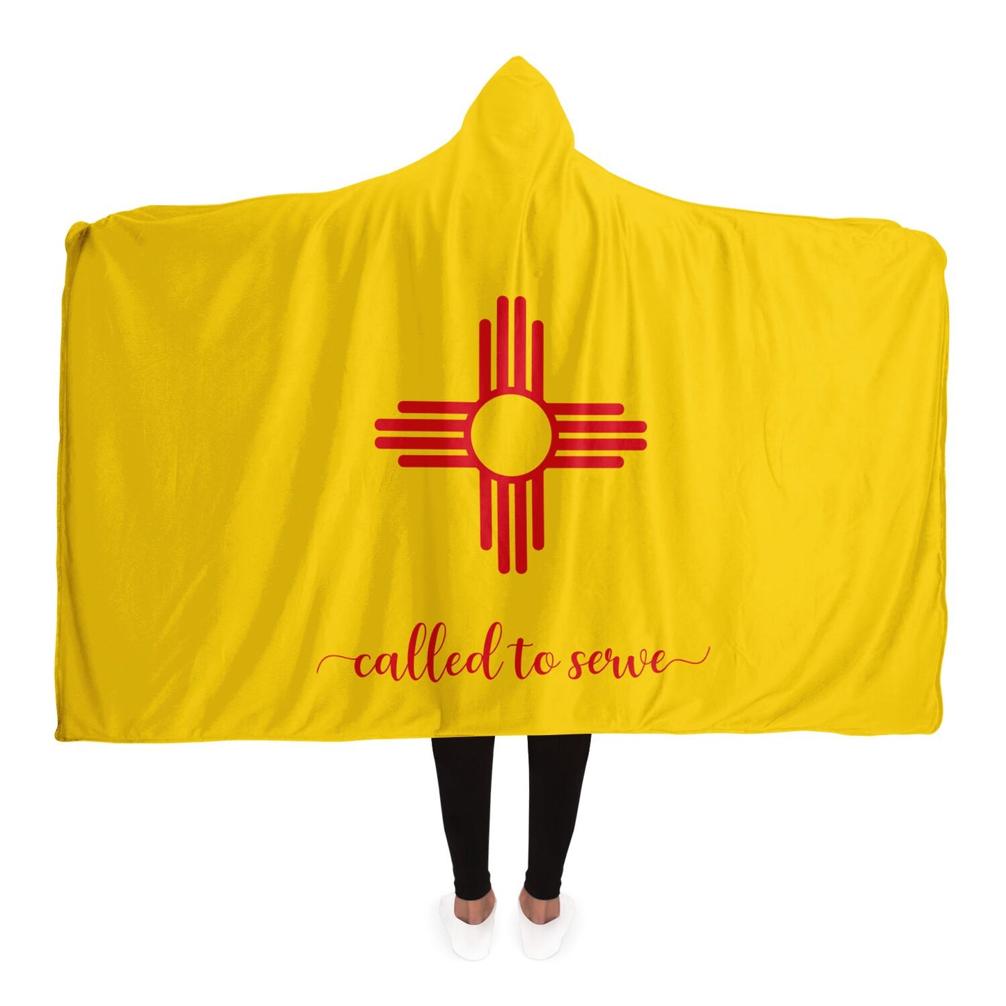 NEW MEXICO CALLED TO SERVE Hooded Blanket