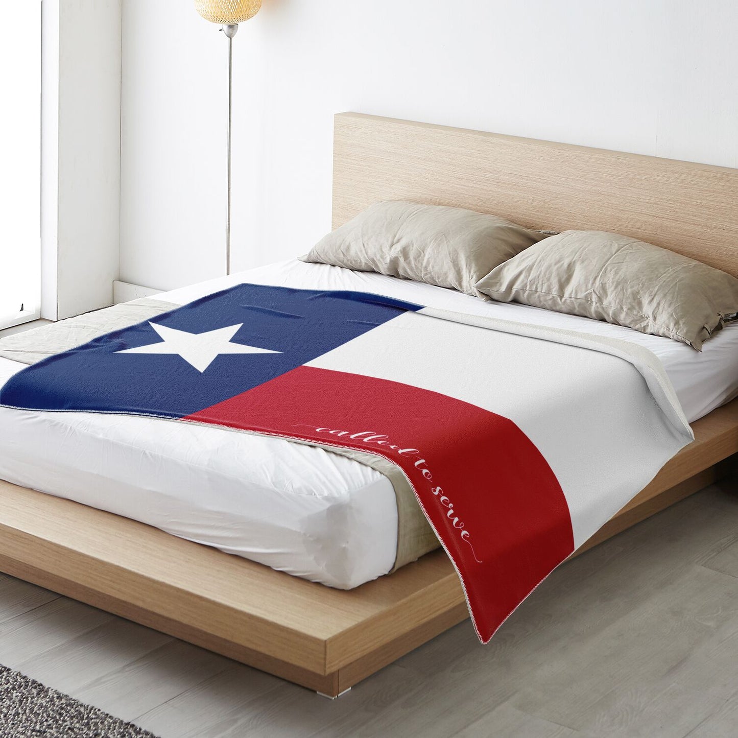 TEXAS Called to Serve Premium Microfleece Blanket