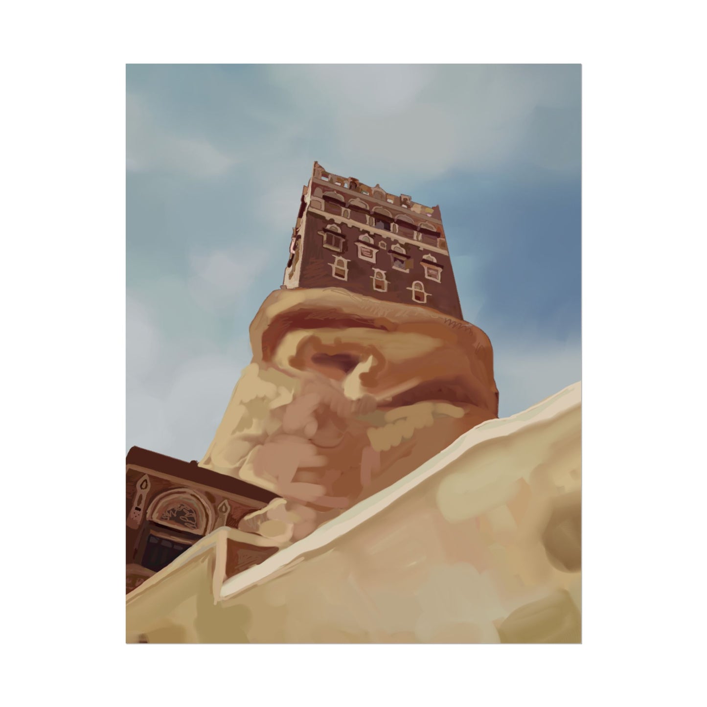 Yemen Rolled Poster