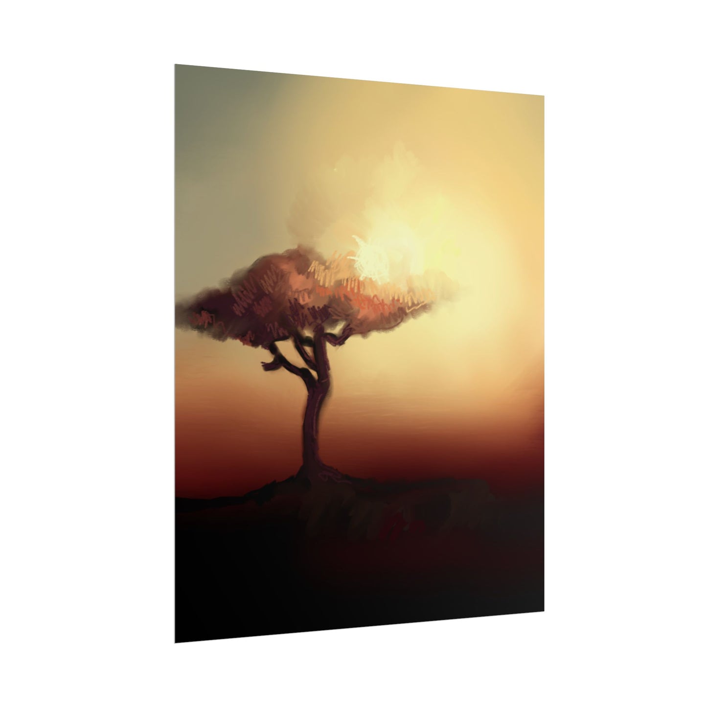 Kenya Rolled Poster