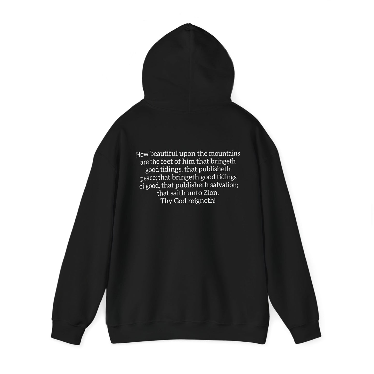 How Beautiful Upon the Mountains Hoodie