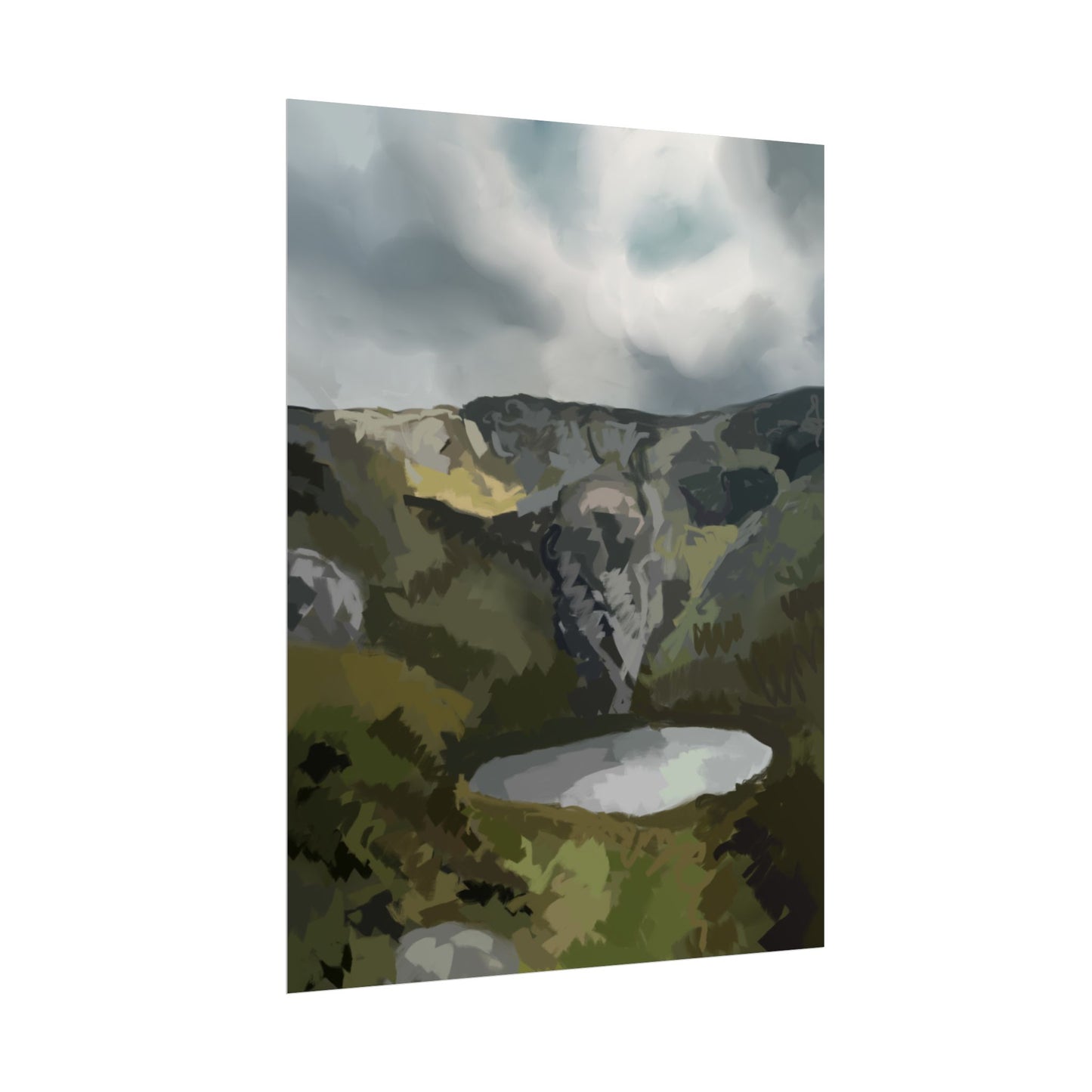 Wales Rolled Poster
