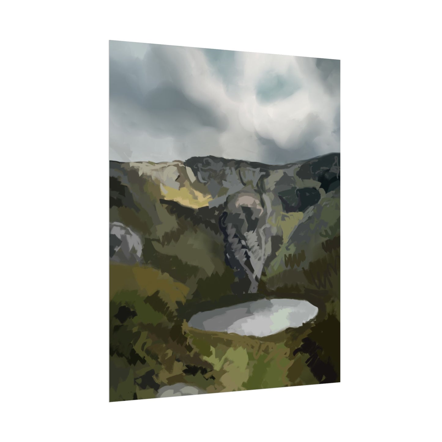 Wales Rolled Poster