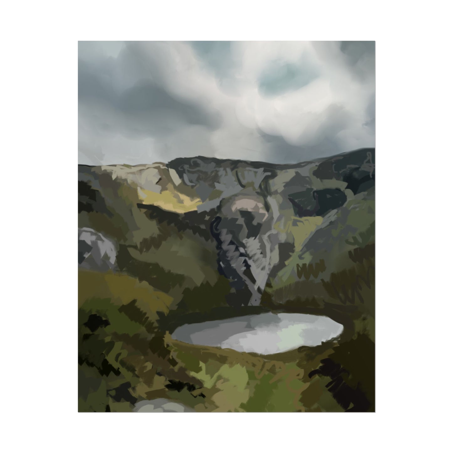 Wales Rolled Poster