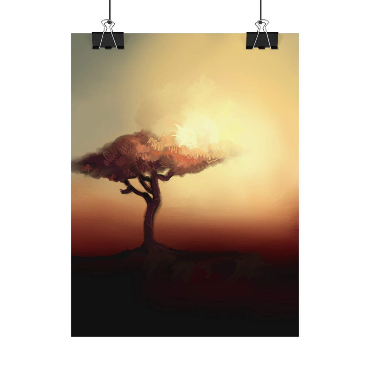 Kenya Rolled Poster