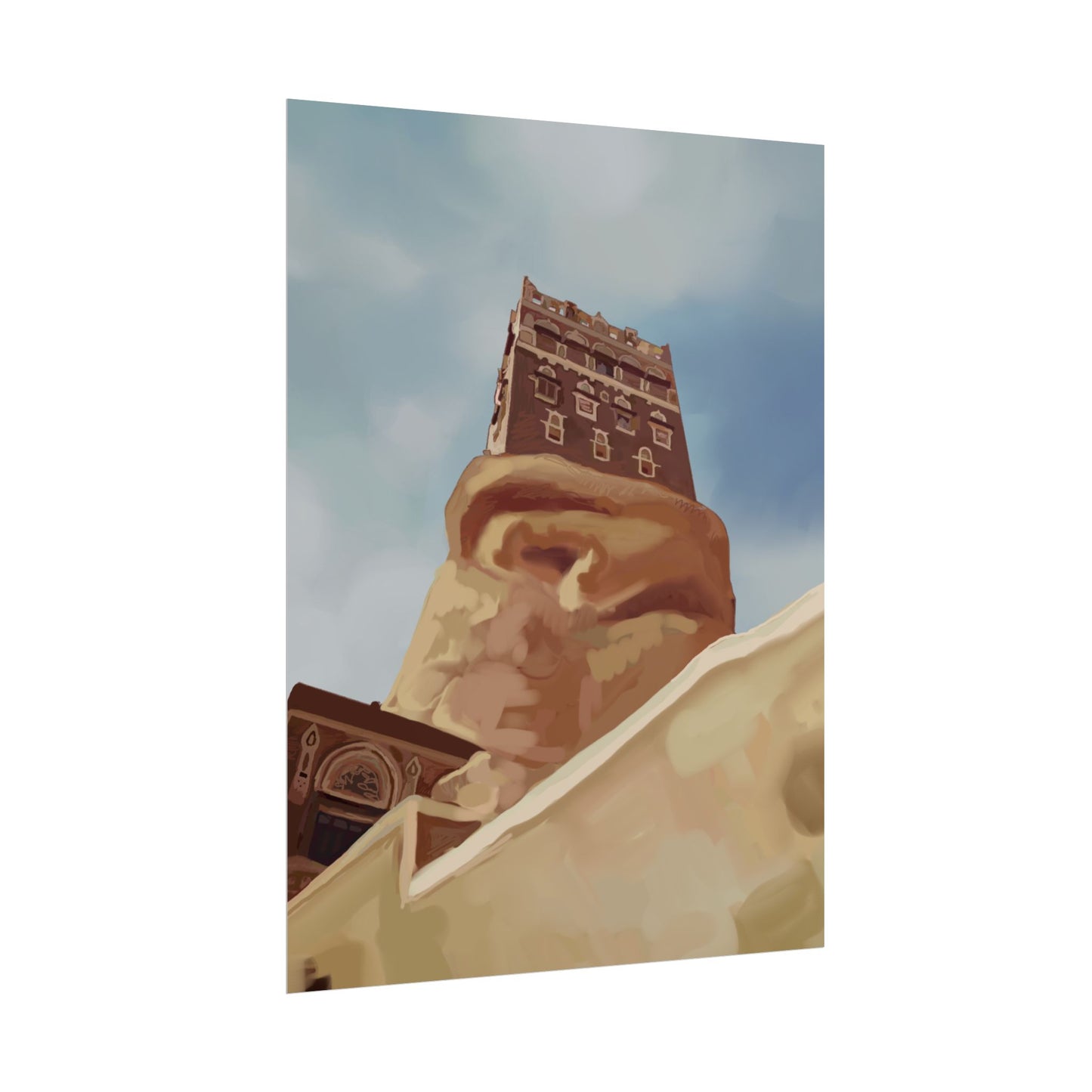 Yemen Rolled Poster