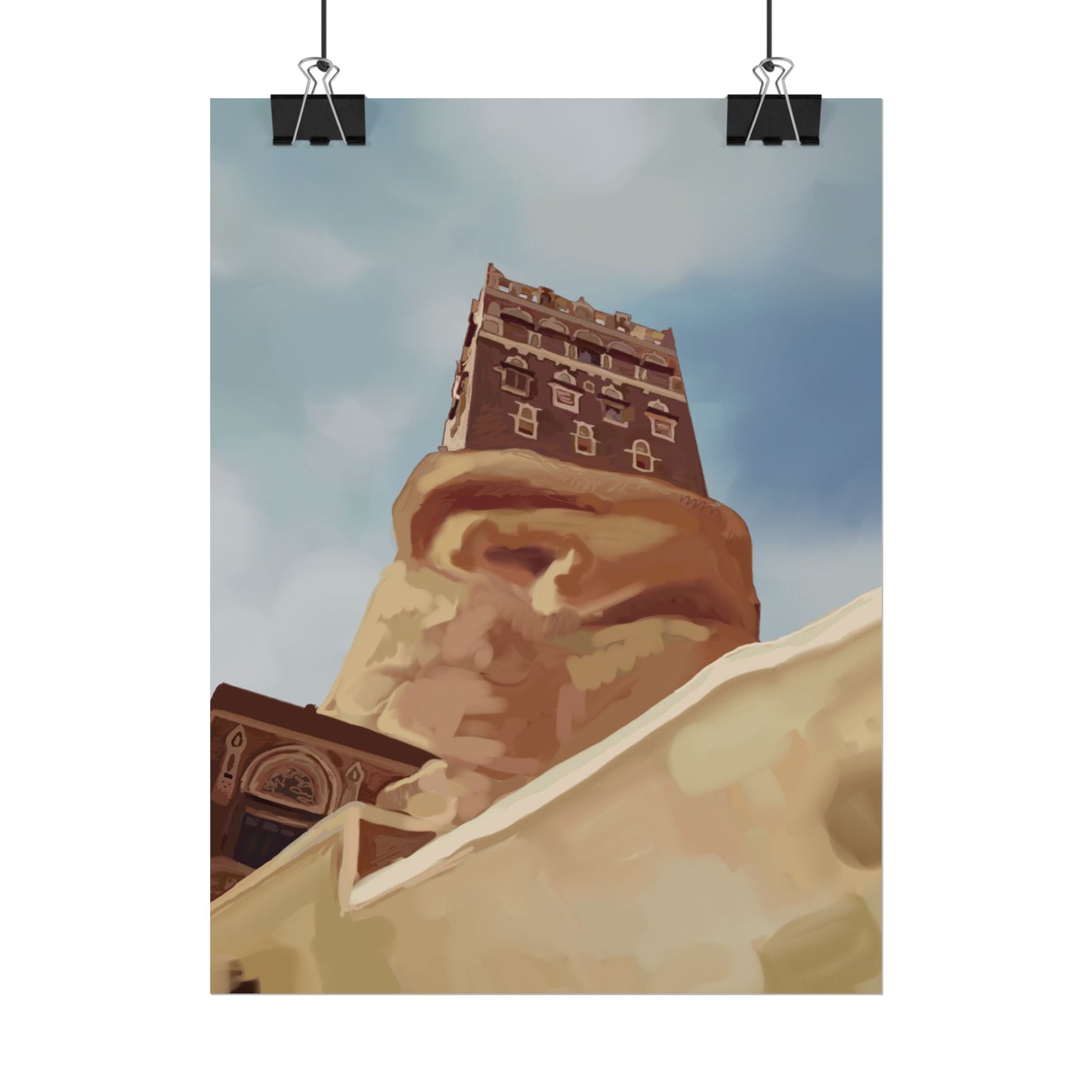 Yemen Rolled Poster