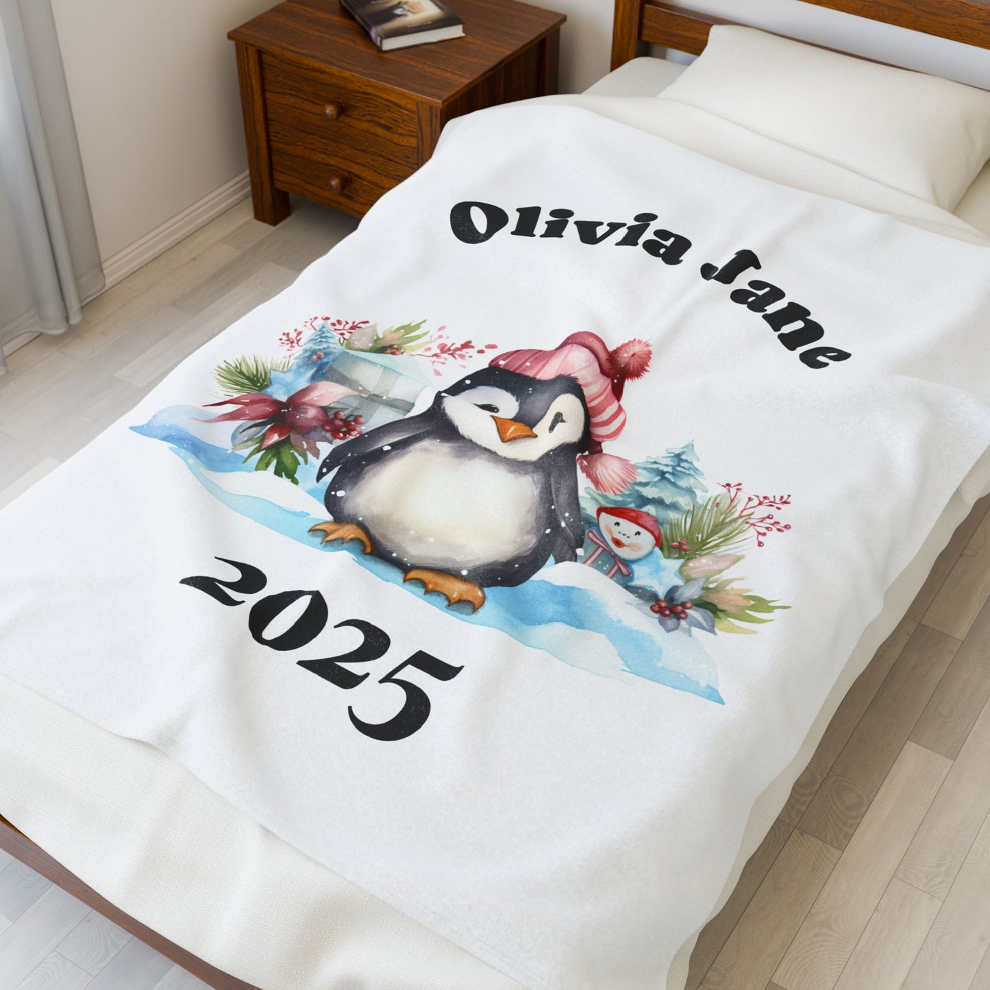 Personalized Christmas Blanket