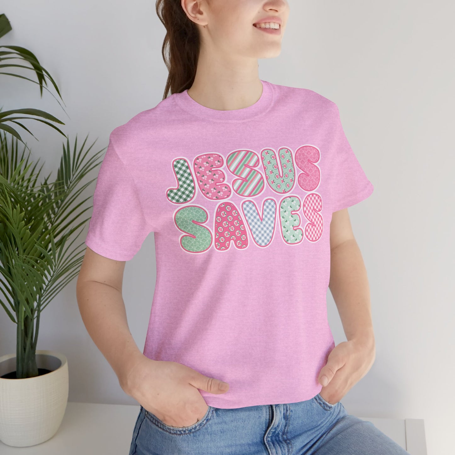 JESUS SAVES Unisex fit tt