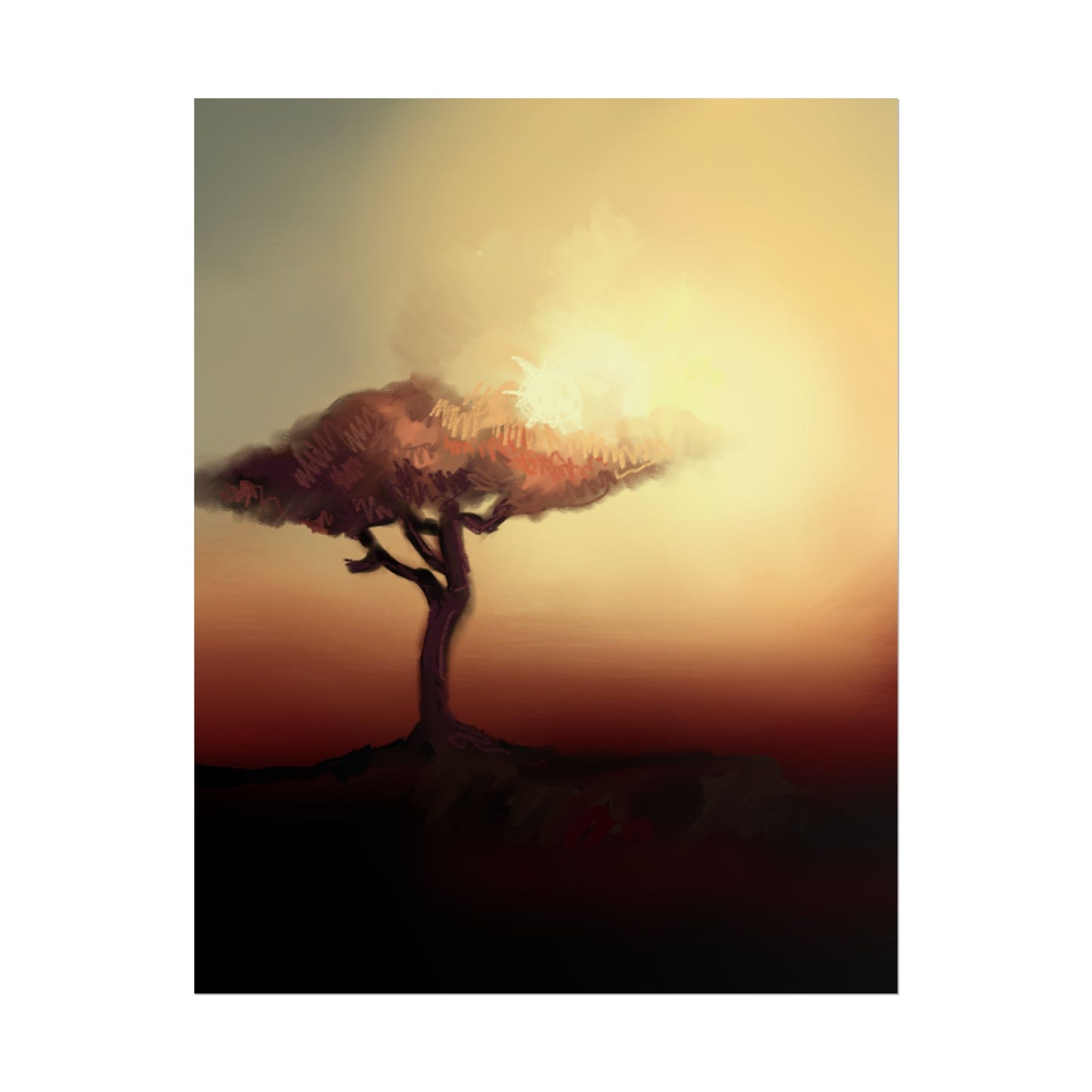 Kenya Rolled Poster