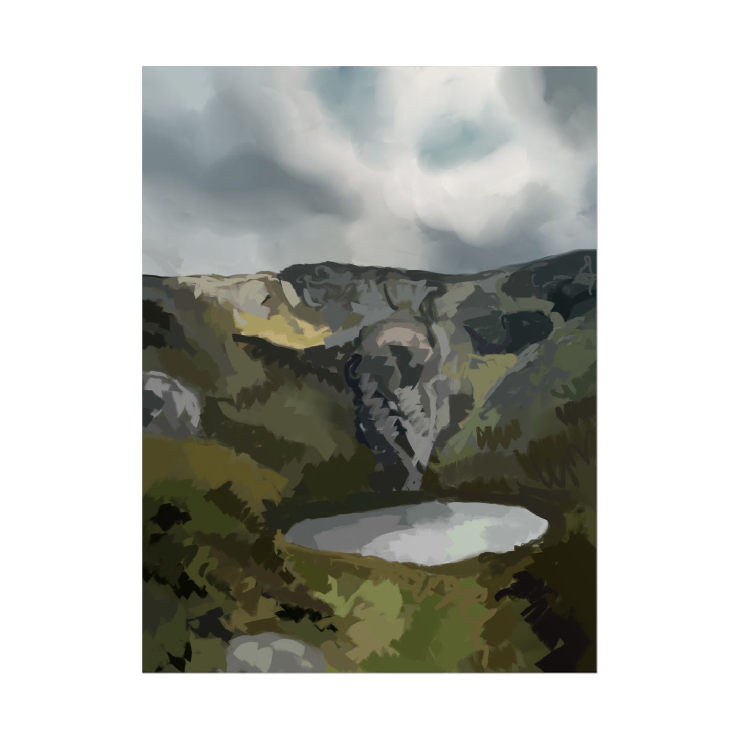 Wales Rolled Poster
