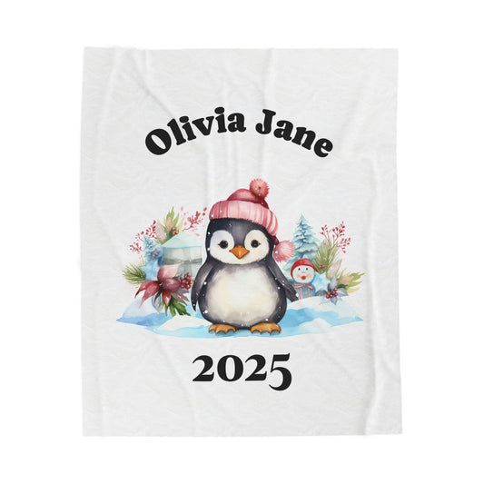 Personalized Christmas Blanket