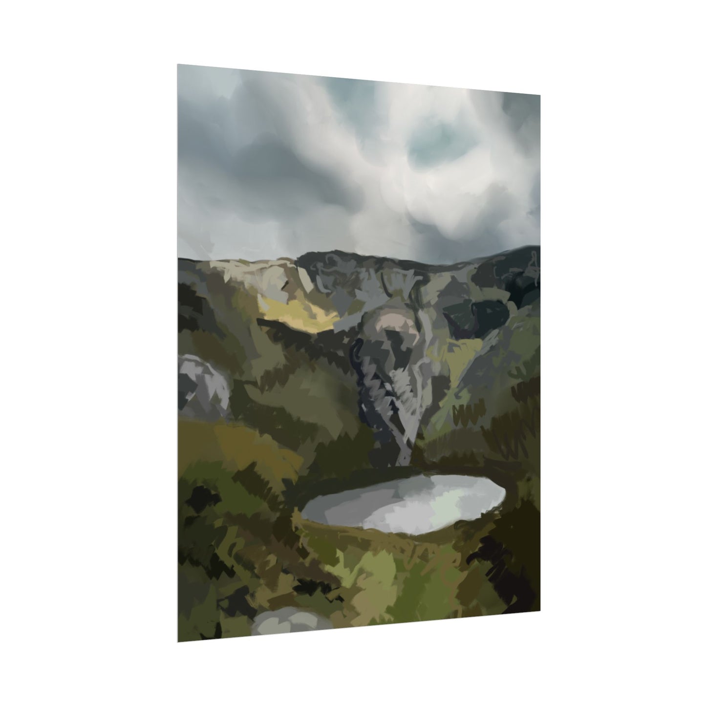 Wales Rolled Poster