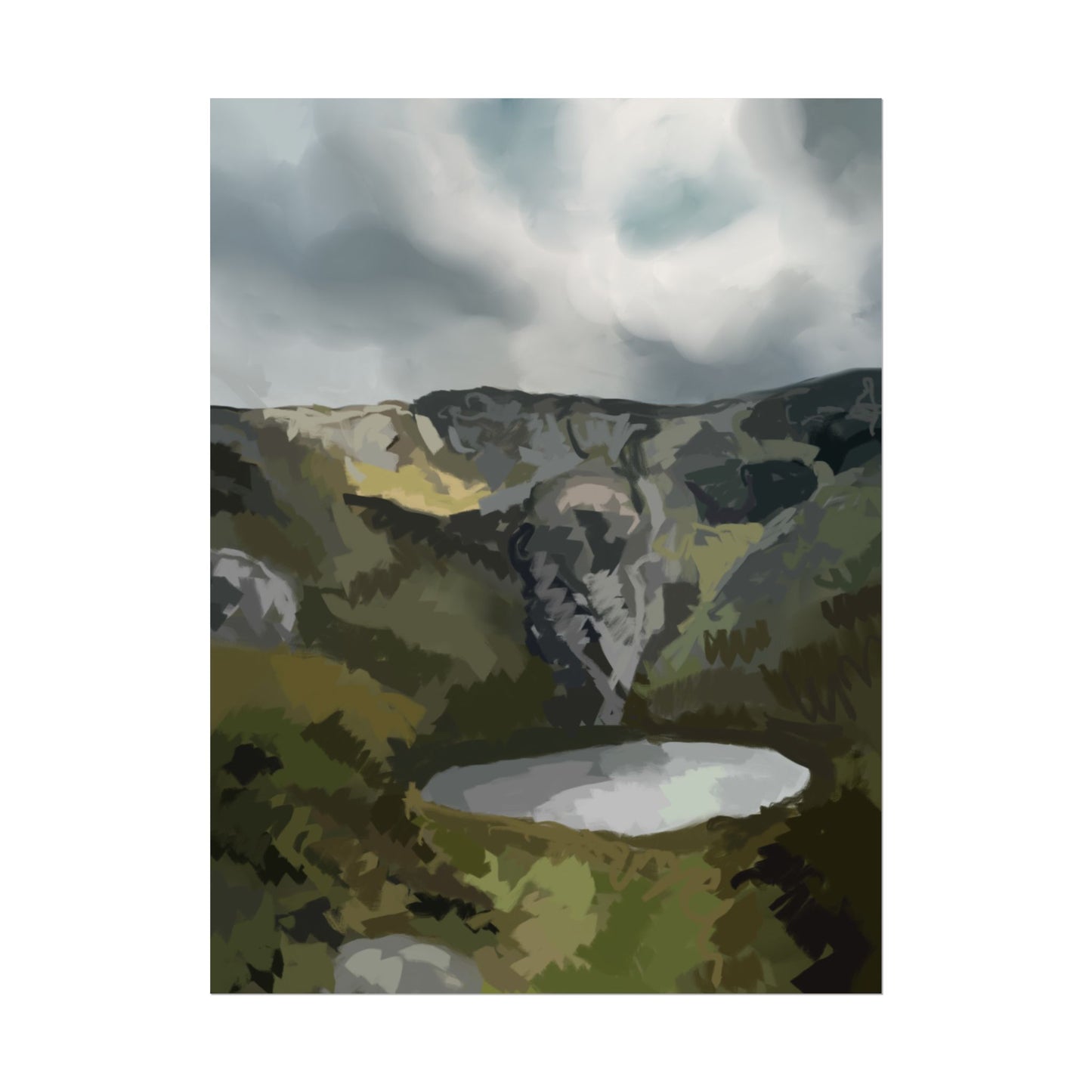 Wales Rolled Poster