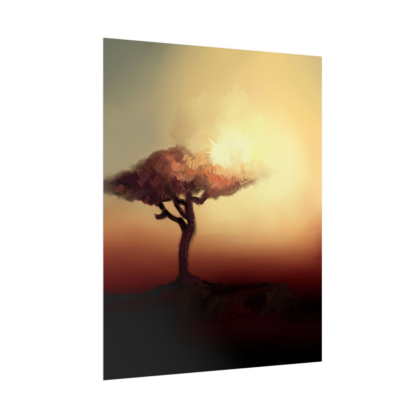 Kenya Rolled Poster