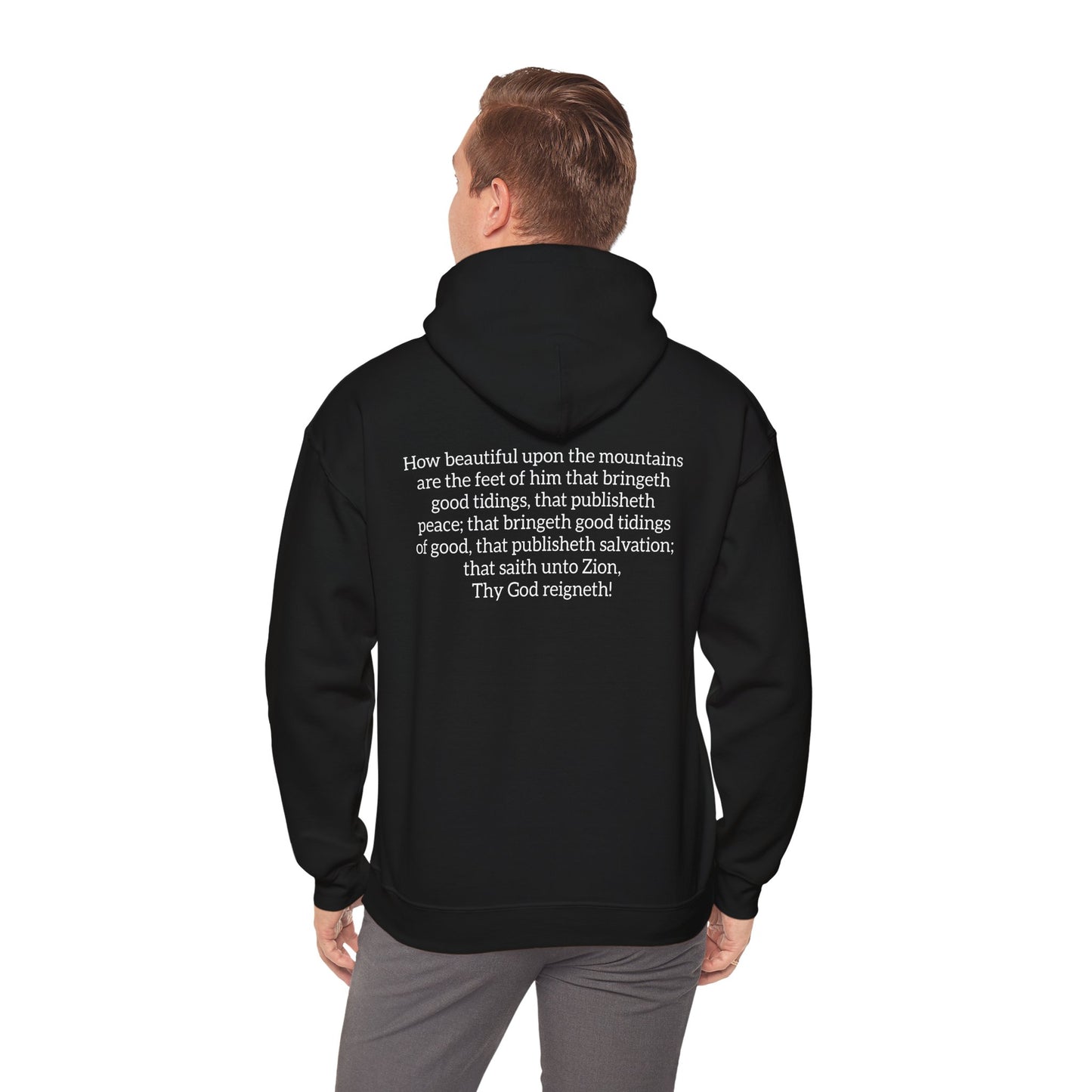 How Beautiful Upon the Mountains Hoodie