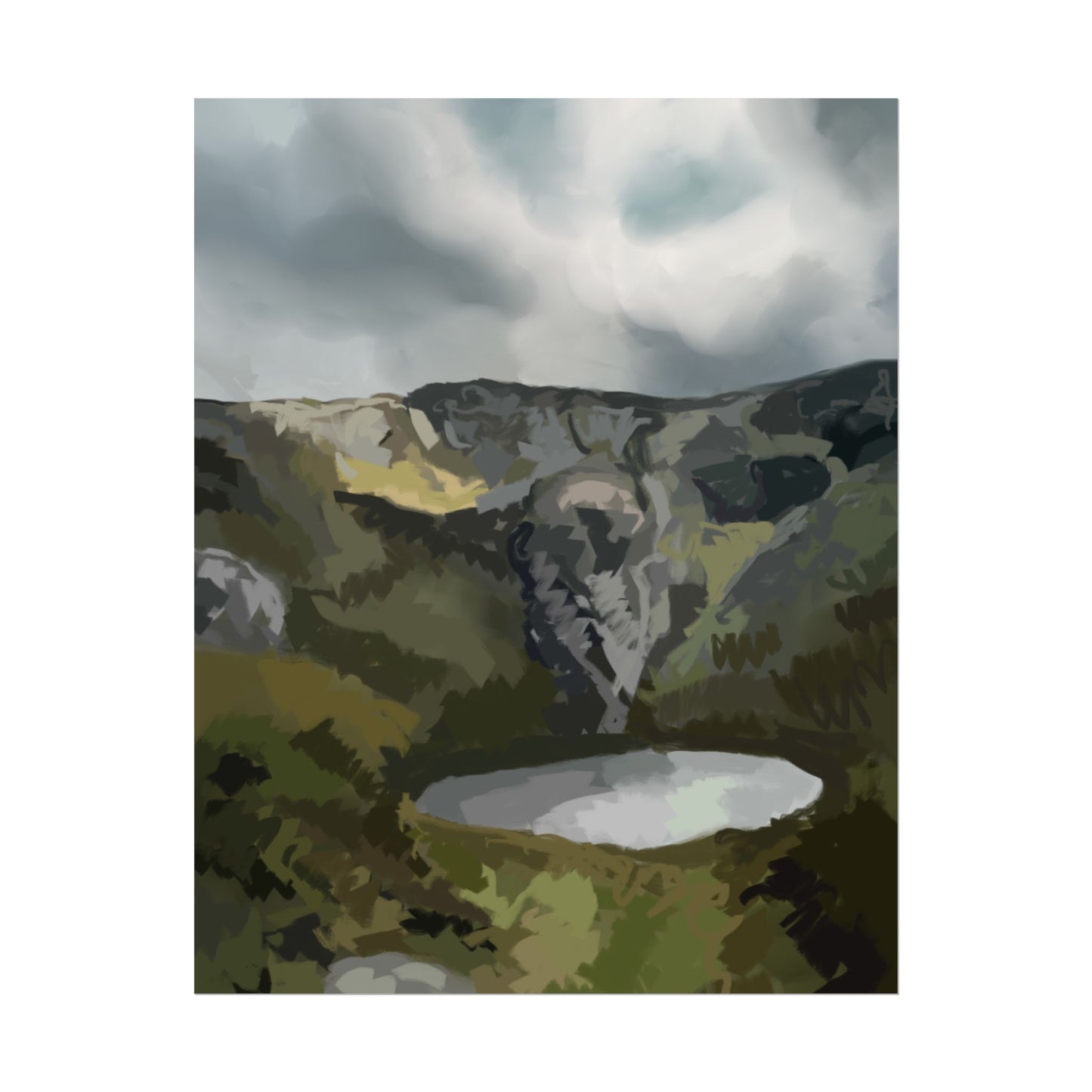Wales Rolled Poster