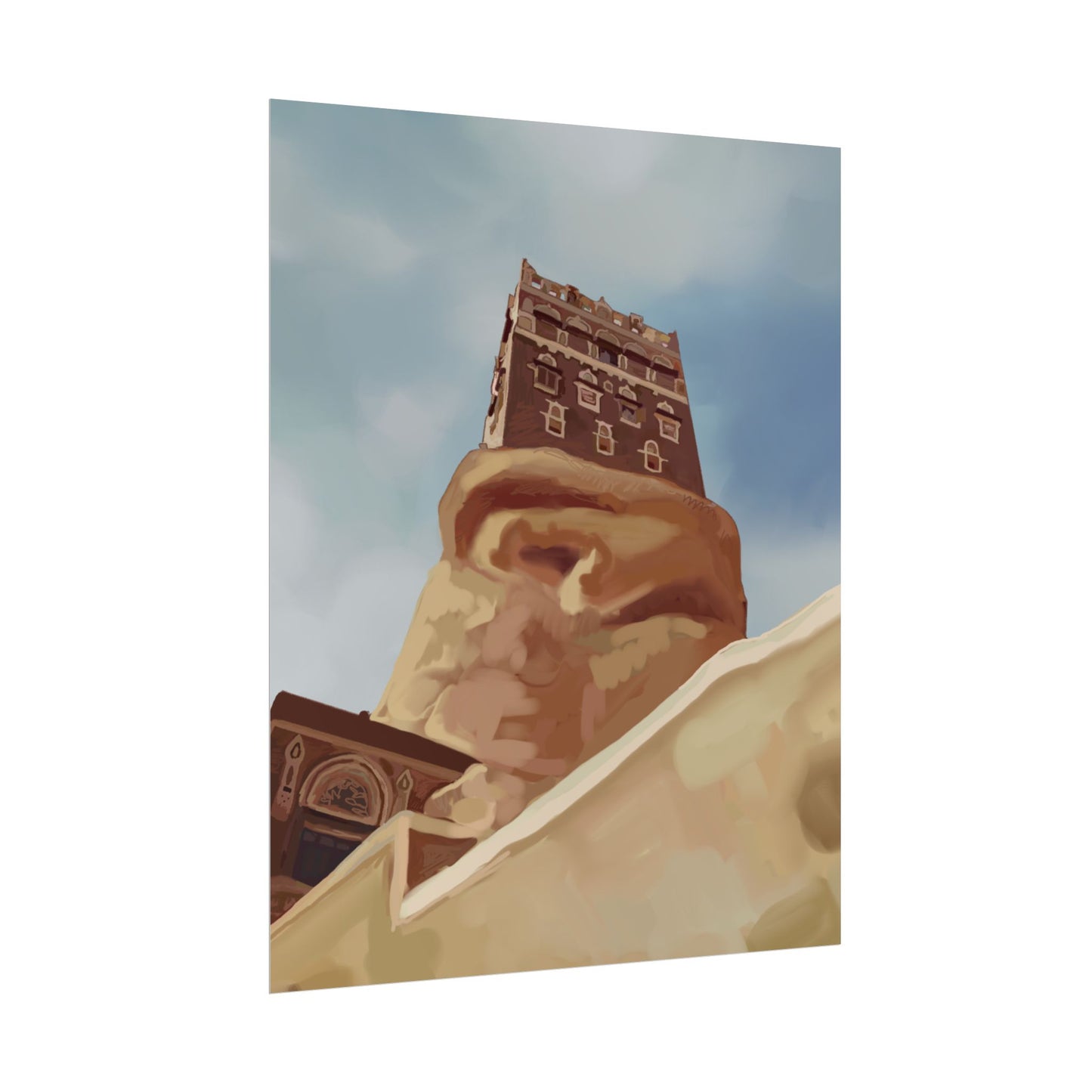 Yemen Rolled Poster