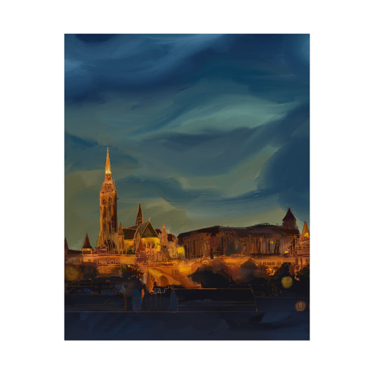 Hungary Rolled Poster