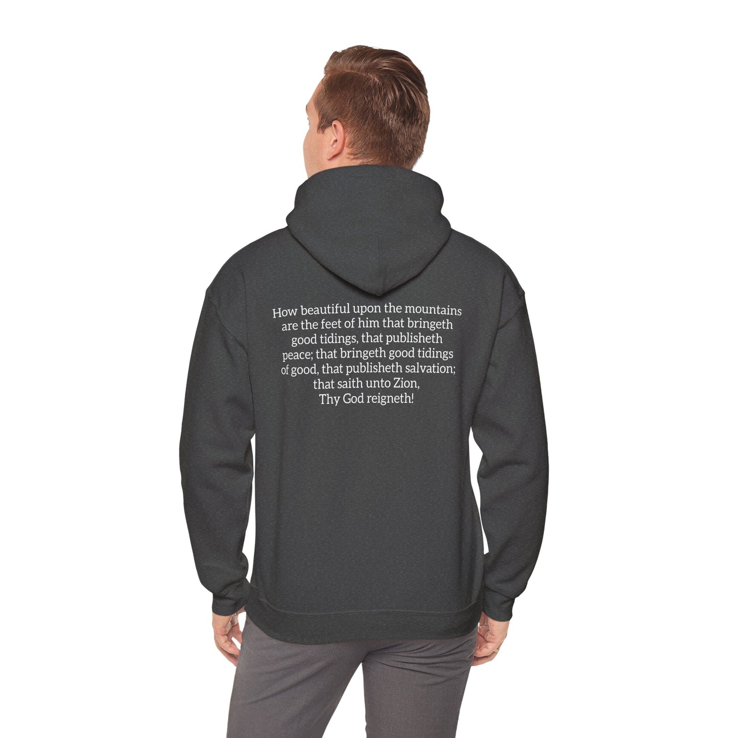 How Beautiful Upon the Mountains Hoodie