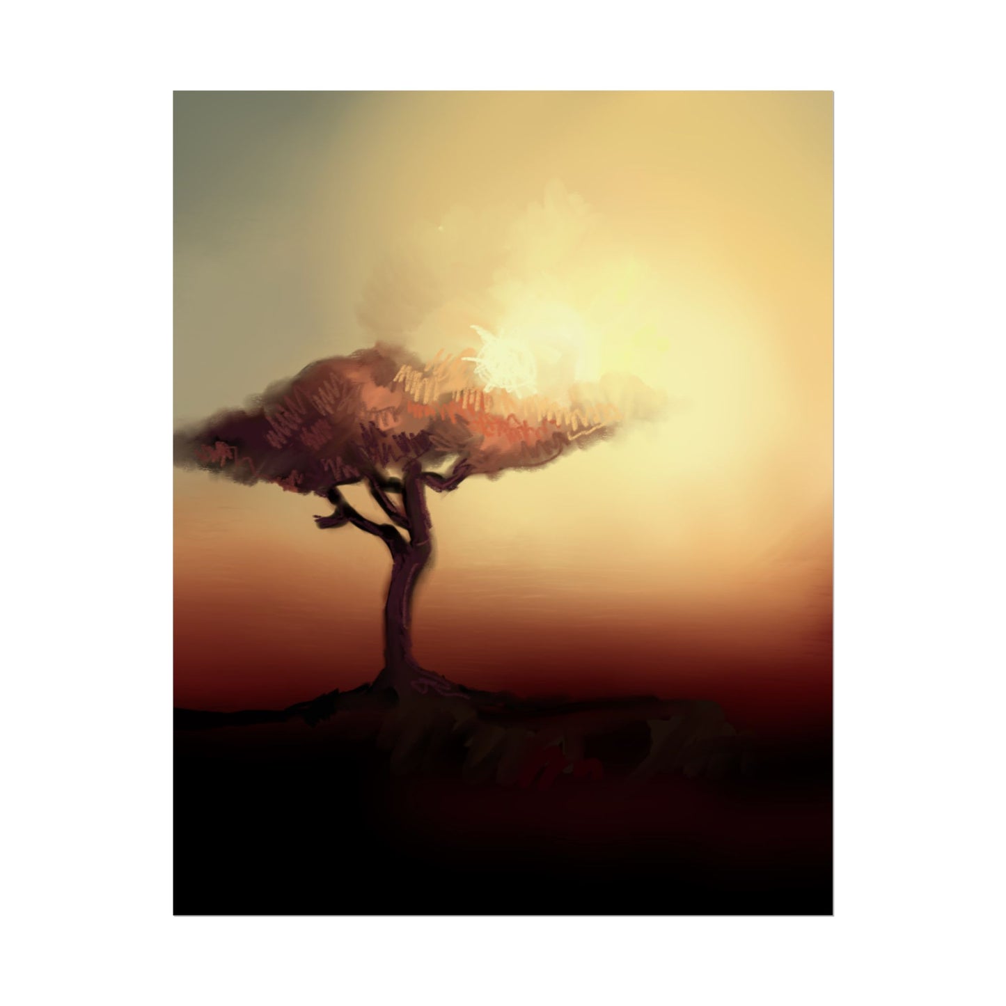 Kenya Rolled Poster