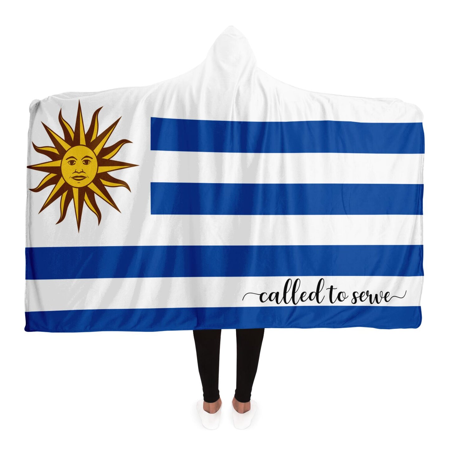 URUGUAY CALLED TO SERVE Hooded Blanket