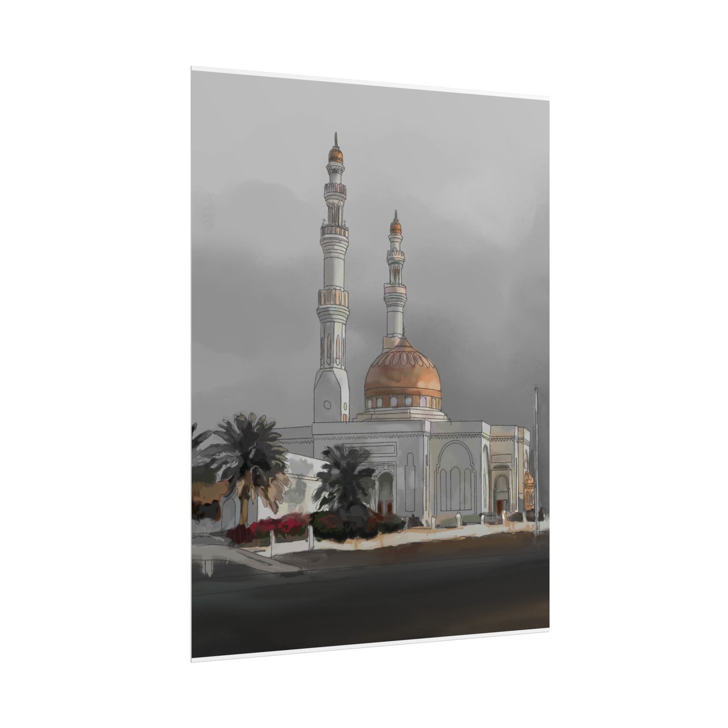 Oman Rolled Poster