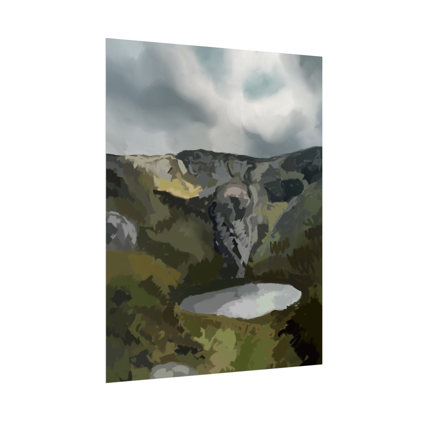 Wales Rolled Poster