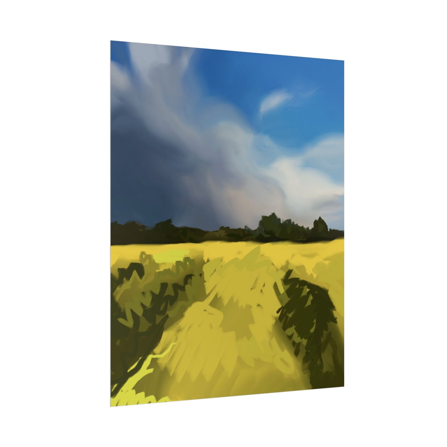 Ukraine Rolled Poster