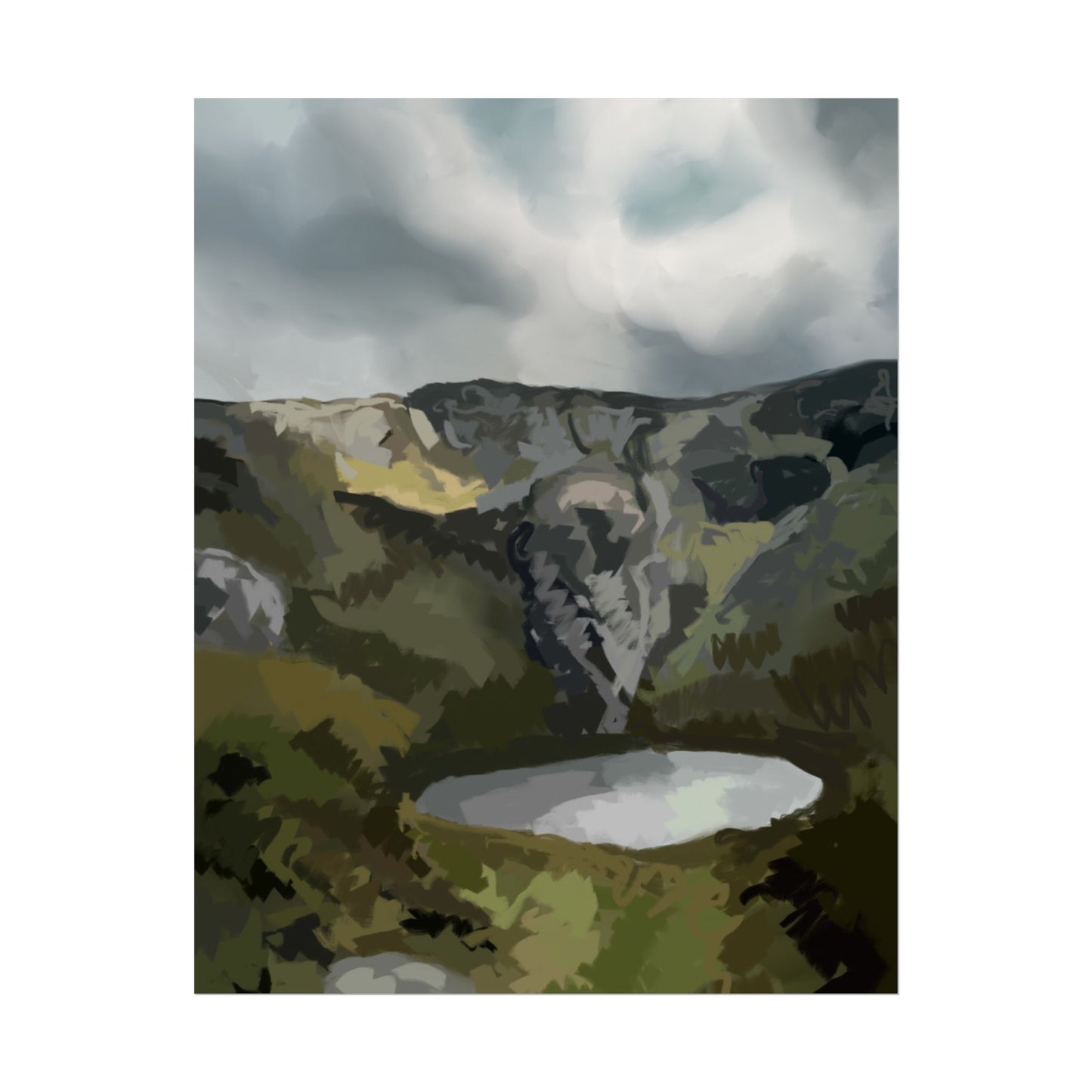 Wales Rolled Poster