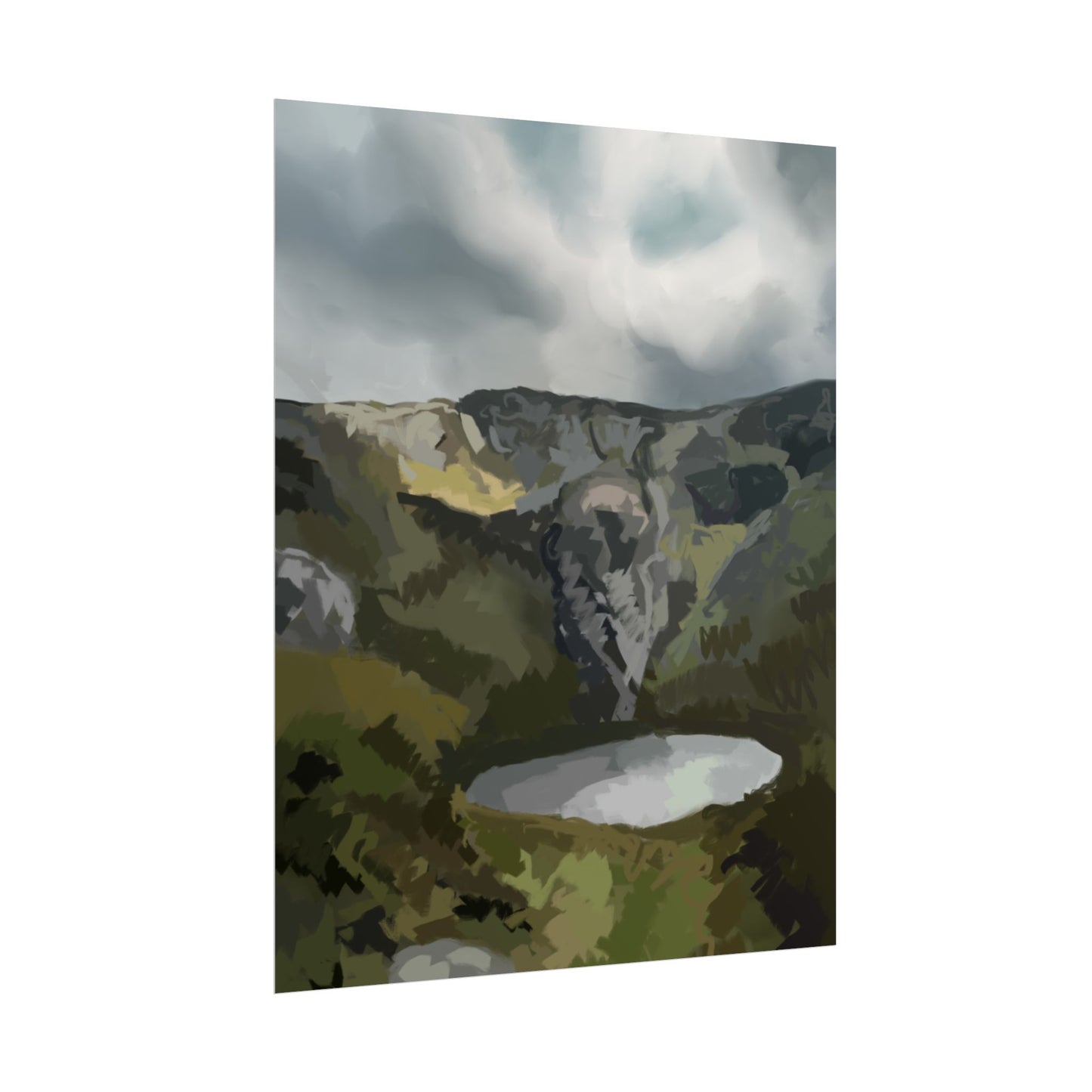Wales Rolled Poster