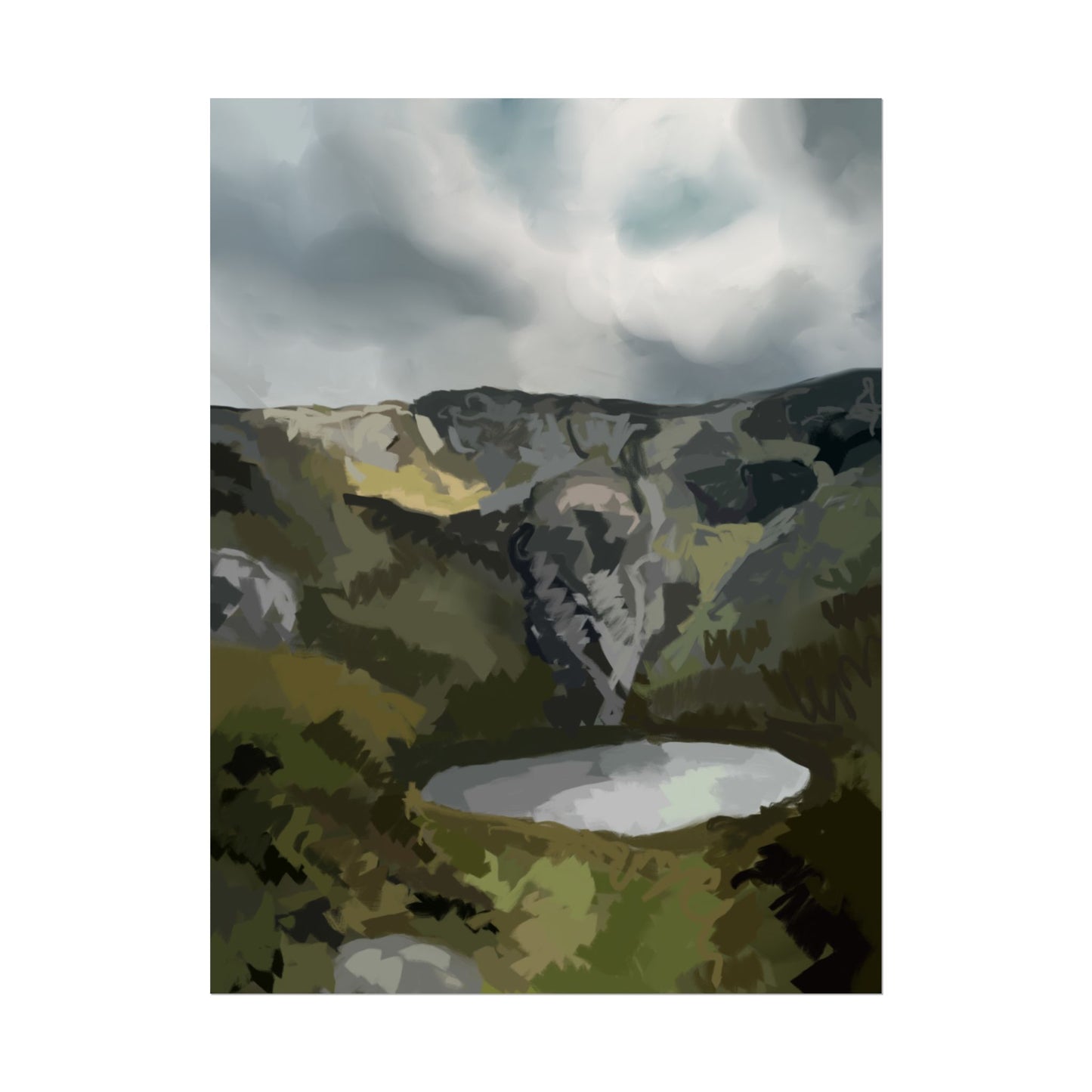Wales Rolled Poster
